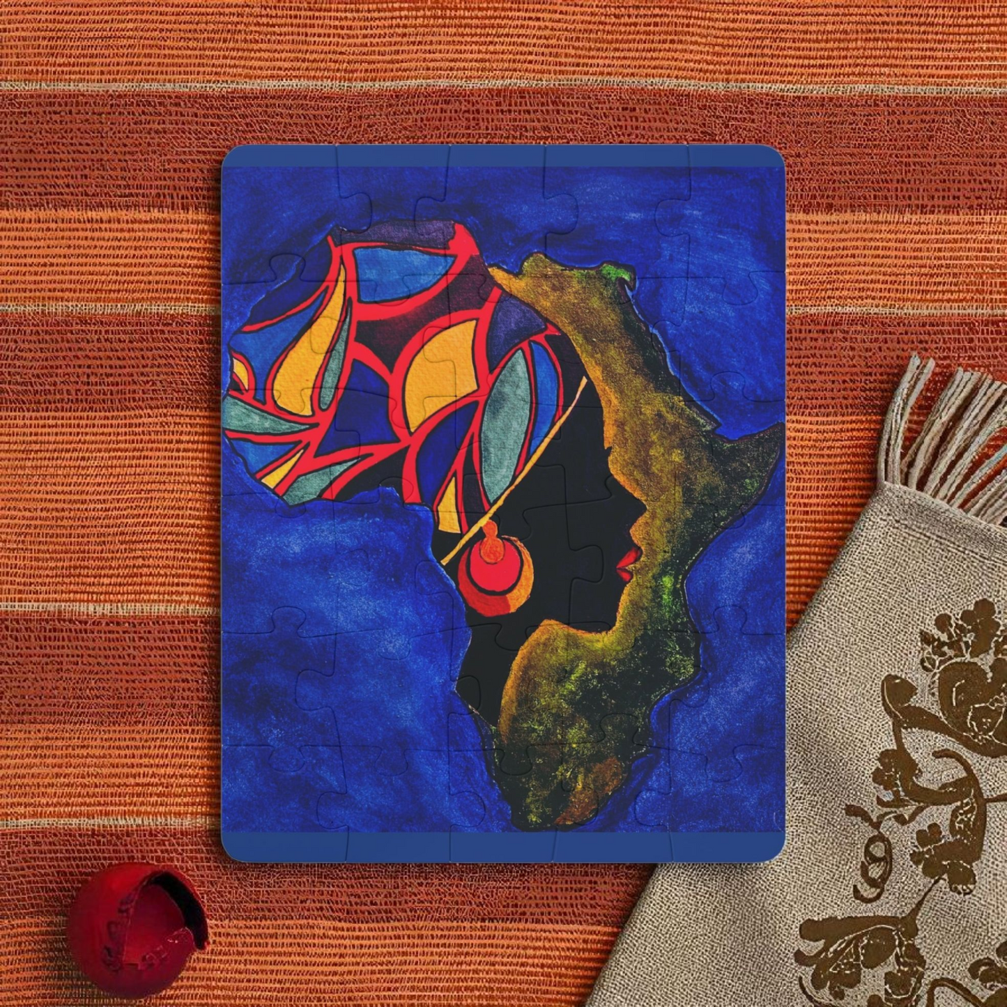 Kids' 30-Piece Africa Puzzle - Colorful Educational Fun