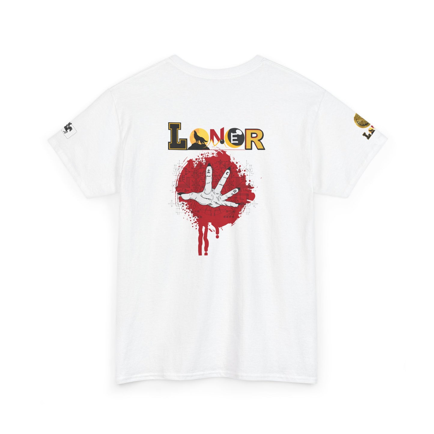 Mystical Hand Art Unisex Tee, Loner Themed Reaching Hand Graphic Shirt, Alternative clothing