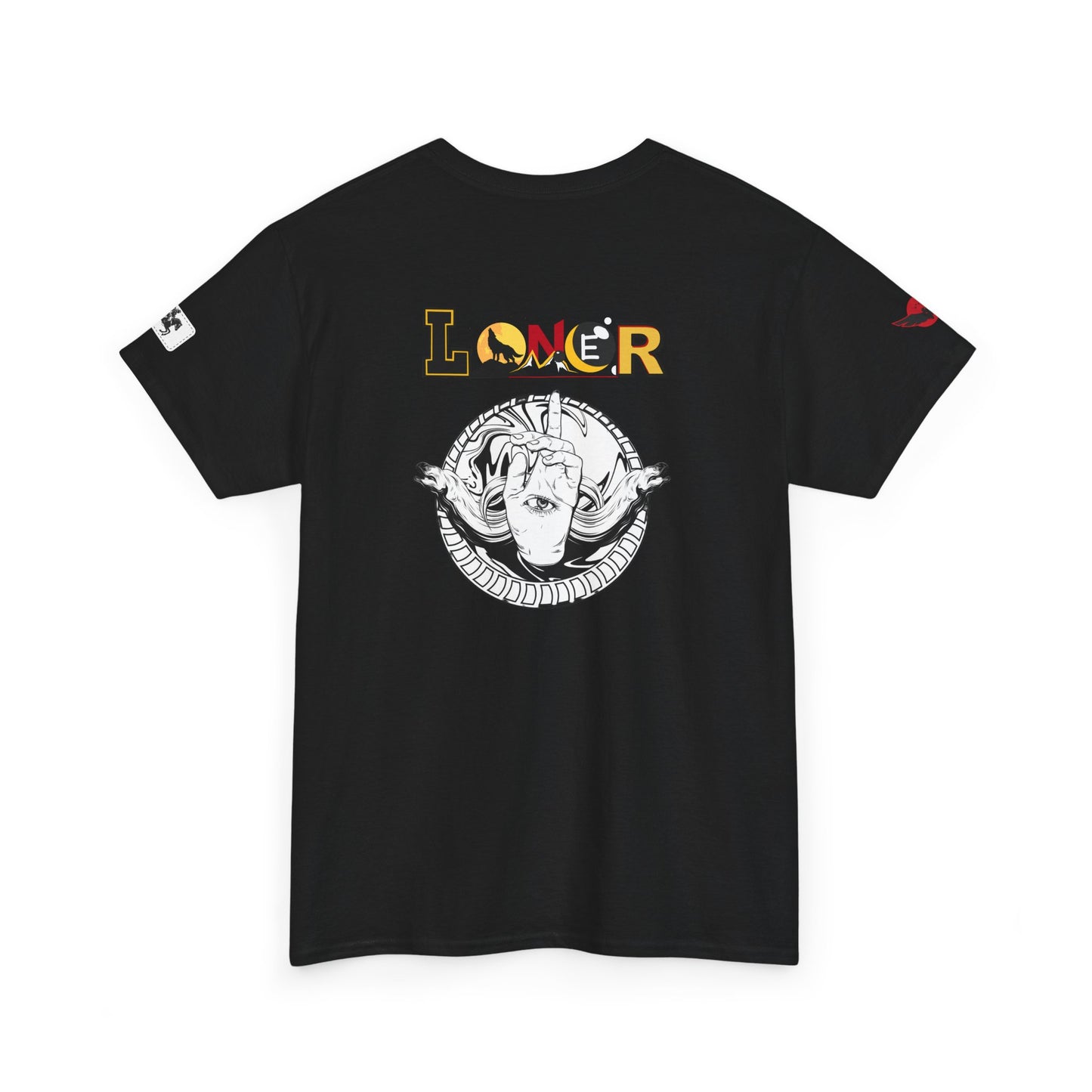 Loner Theme Unisex Tee, Unique Hand with Eye Graphic, Moray Eels Shirt, Eye-Catching T-Shirt, Graphic Tee for Introverts, Gift for Nature