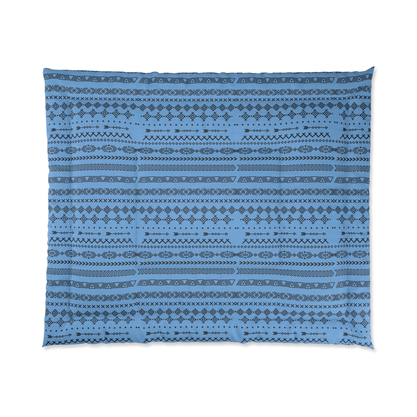 Boho Geometric Comforter, Cozy Blanket for Home Decor, Boho Style Bedding