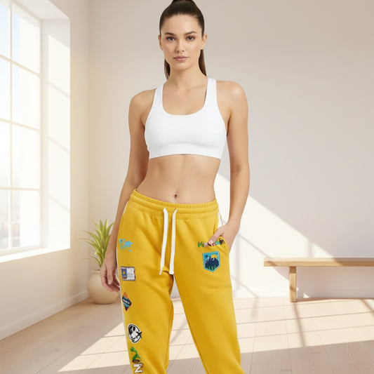 Unisex Travel-Inspired Athletic Joggers | Casual Fitness Pants, Workout Gear