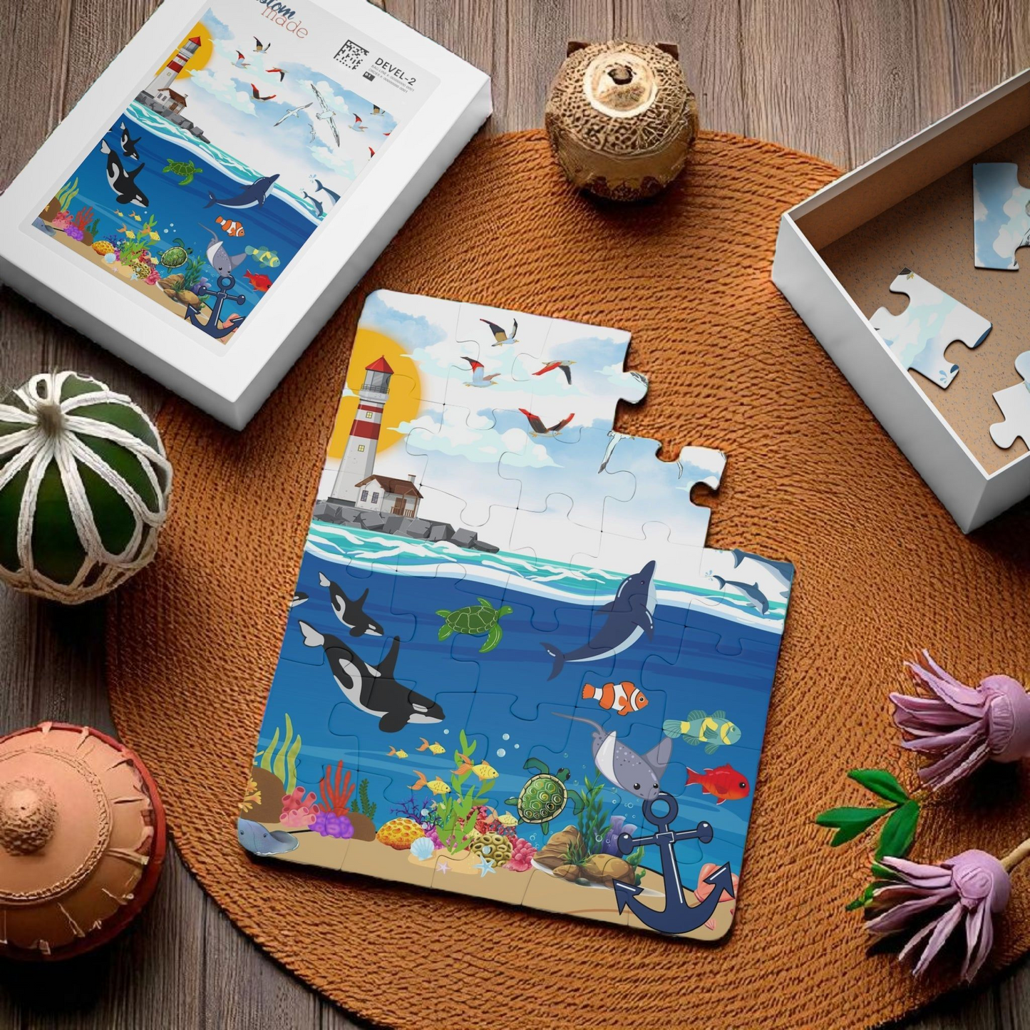 Ocean Adventure Kids' Puzzle - 30-Piece Jigsaw for Fun Learning