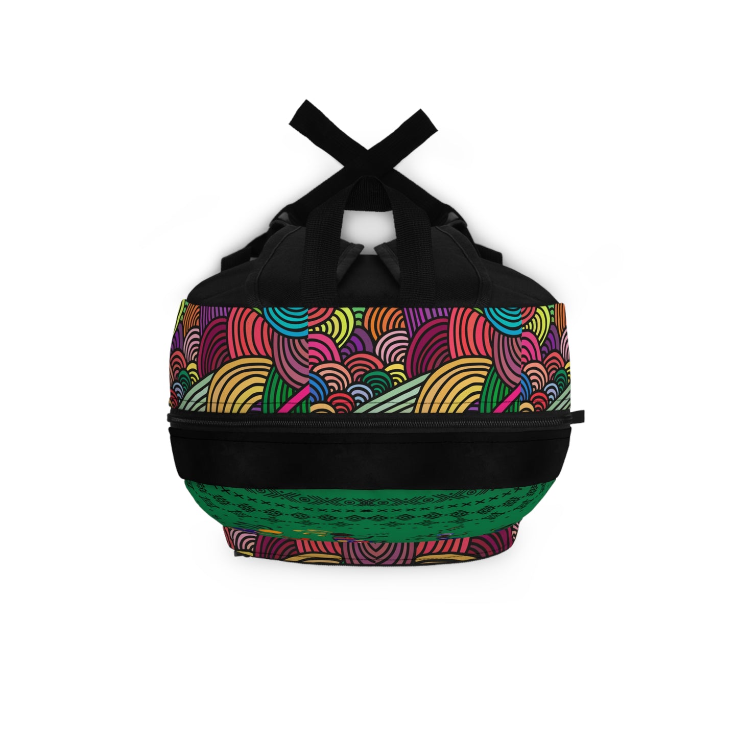 Unique Tribal Dance Backpack, Ethnic Music Festival Bag, Boho Rucksack, Aztec Design