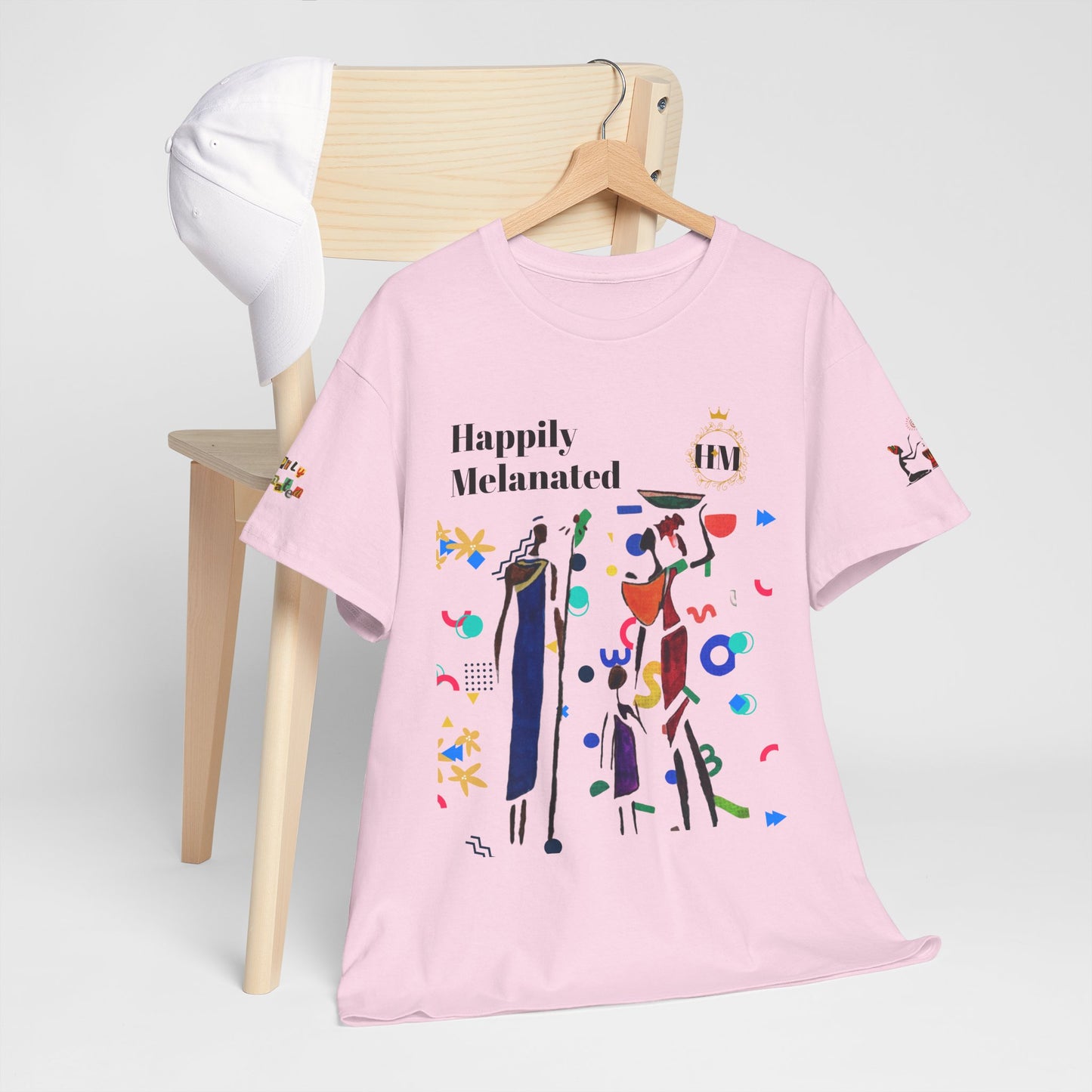 Ethnic Family Doodle Unisex Tee, Handcrafted Tshirt, Unique Family Shirt, Cultural Graphic Teee