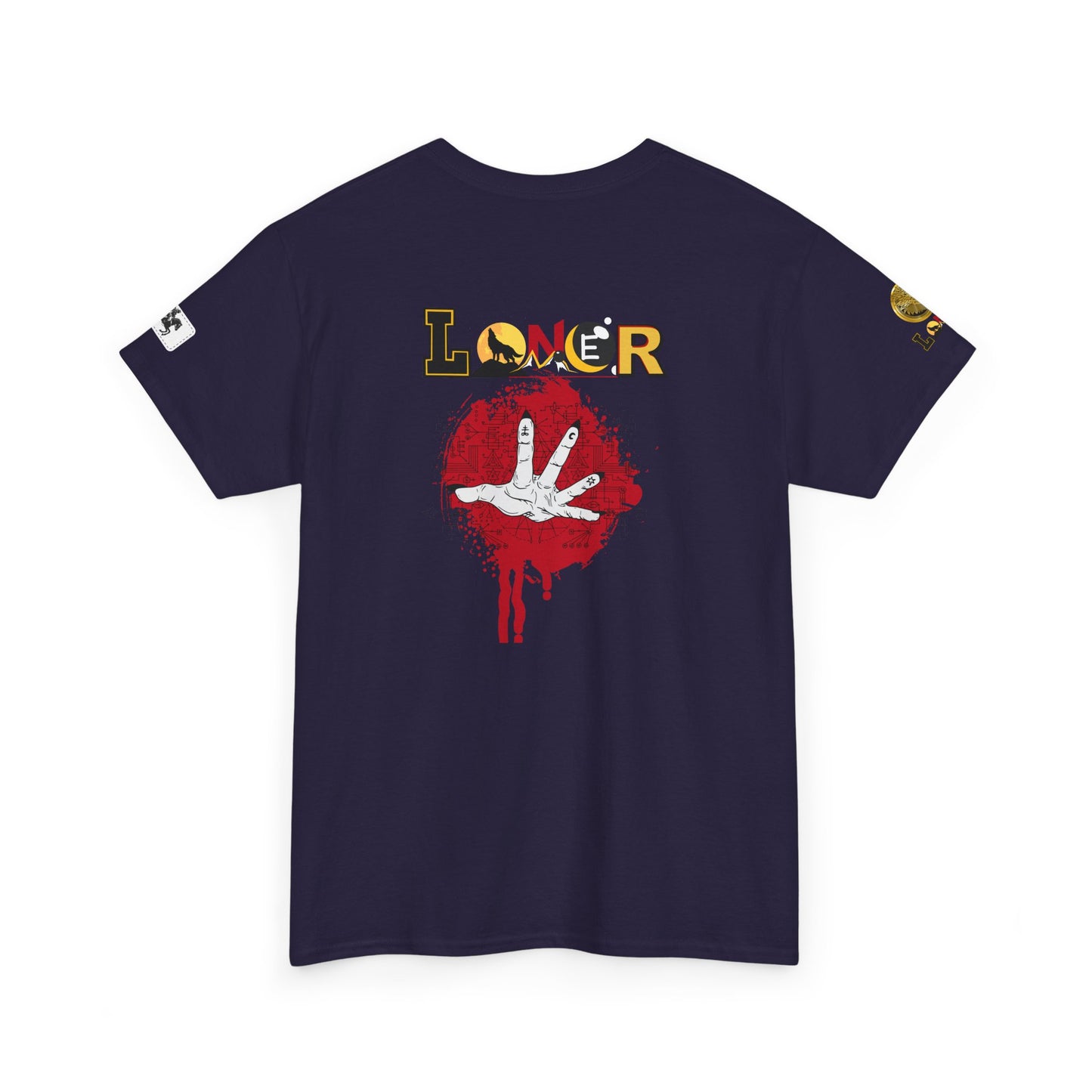 Mystical Hand Art Unisex Tee, Loner Themed Reaching Hand Graphic Shirt, Alternative clothing