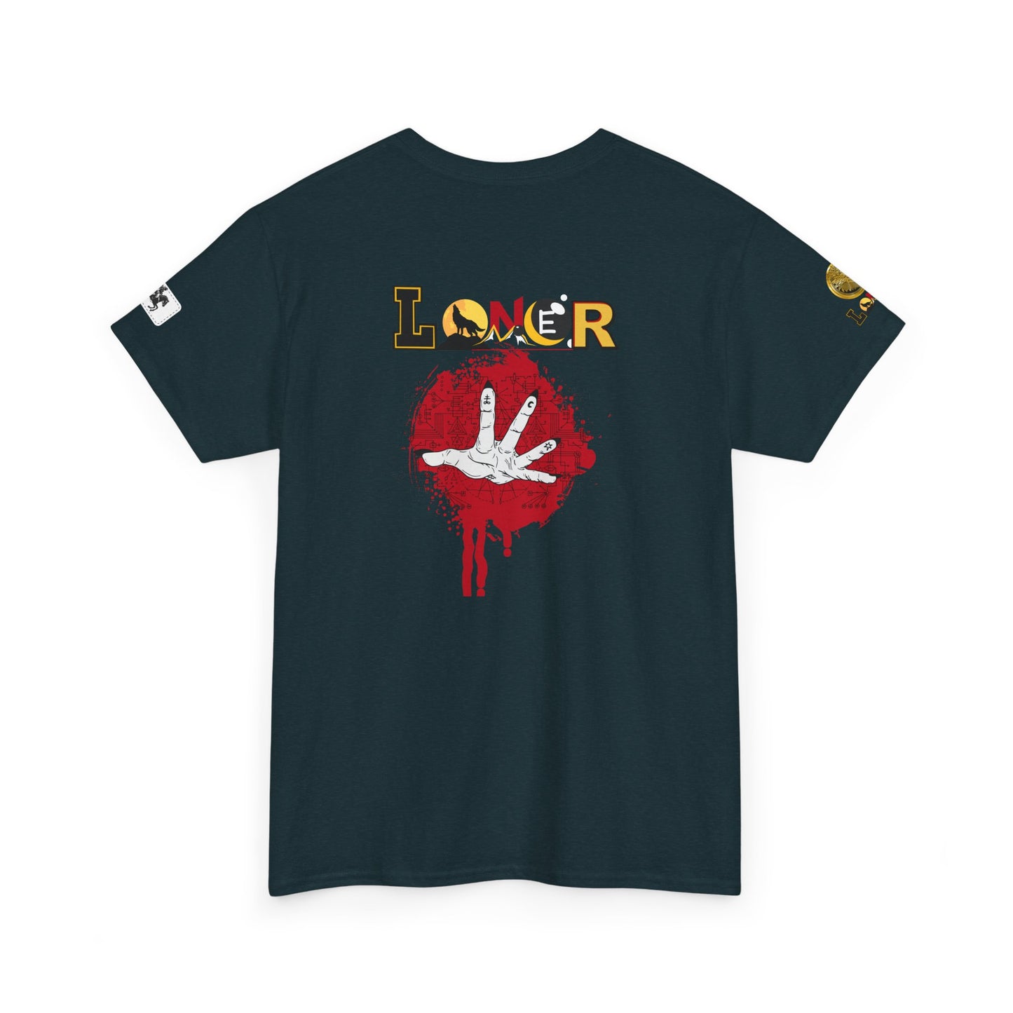Mystical Hand Art Unisex Tee, Loner Themed Reaching Hand Graphic Shirt, Alternative clothing