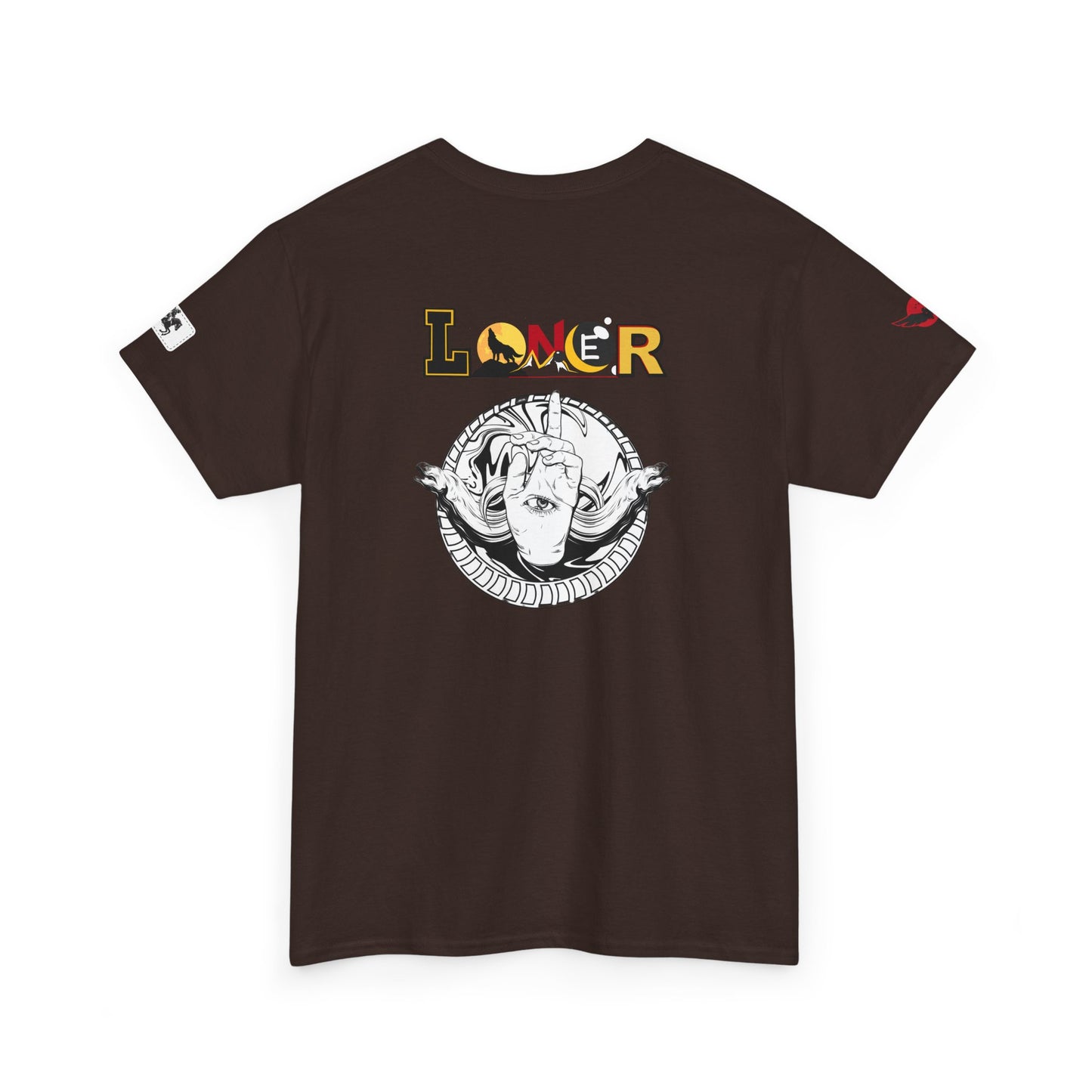 Loner Theme Unisex Tee, Unique Hand with Eye Graphic, Moray Eels Shirt, Eye-Catching T-Shirt, Graphic Tee for Introverts, Gift for Nature