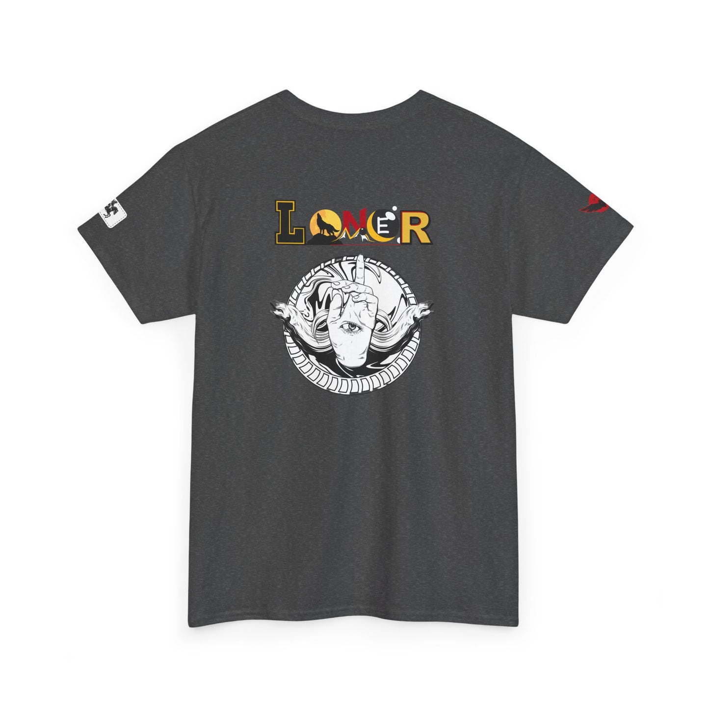 Loner Theme Unisex Tee, Unique Hand with Eye Graphic, Moray Eels Shirt, Eye-Catching T-Shirt, Graphic Tee for Introverts, Gift for Nature