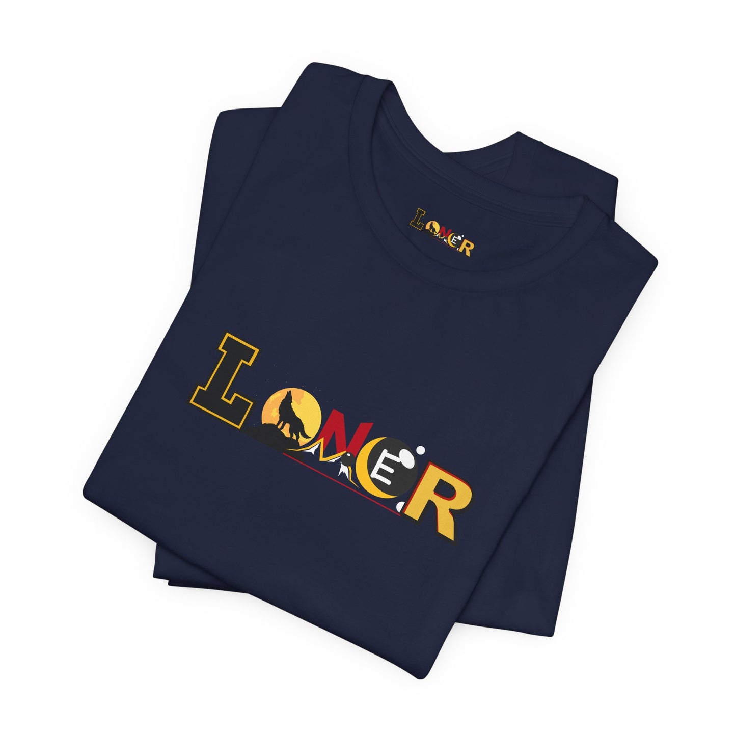 Loner Unisex Jersey Tee, Unique Hand with Eye Graphic, Moray Eels Shirt, Eye-Catching T-Shirt