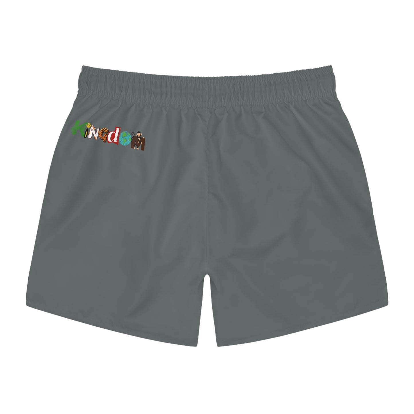 Tropical Jungle Swim Trunks for Men - Fun Animal Print Beachwear