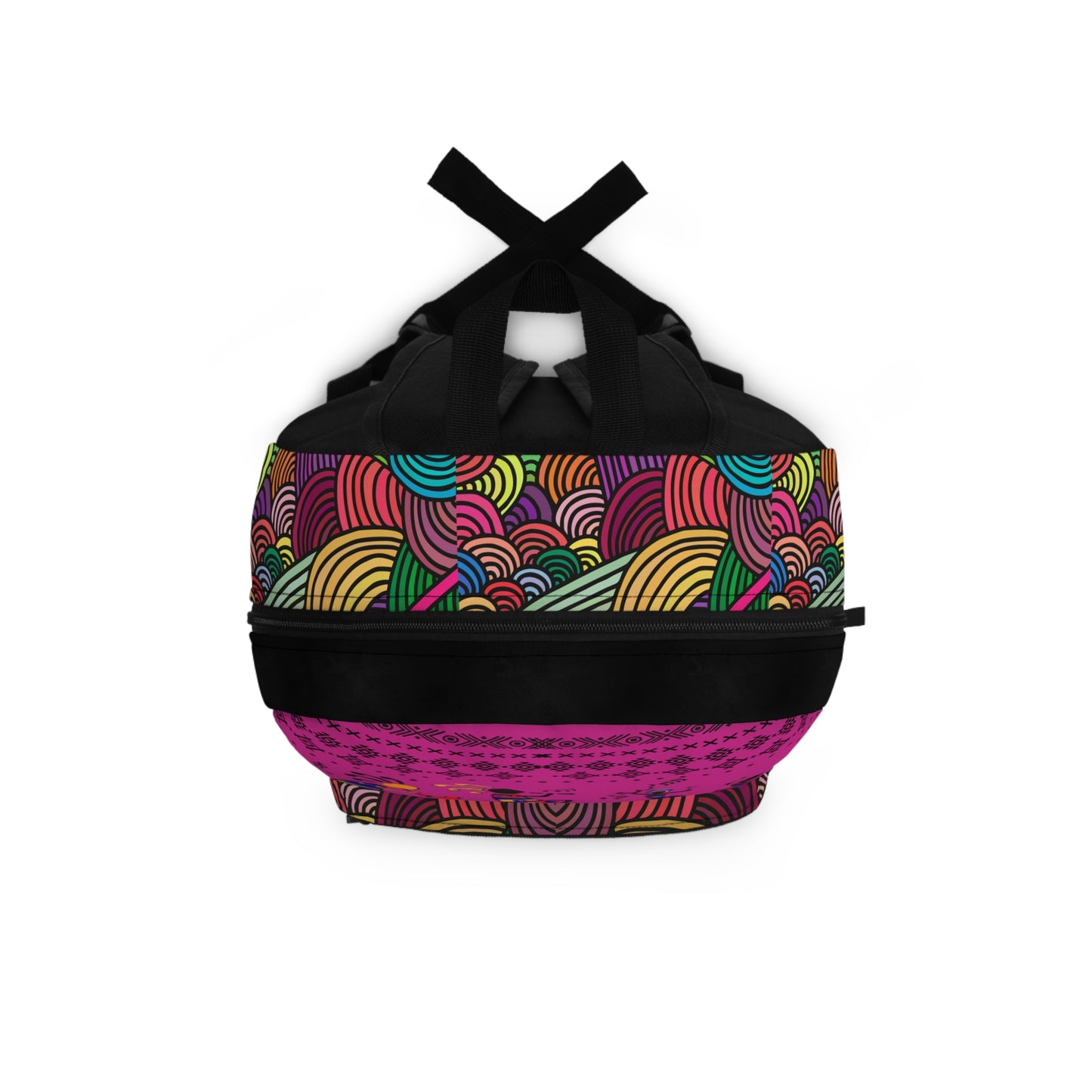 Tribal Dance Backpack, Ethnic Music Festival Bag, Boho Rucksack, Aztec Design
