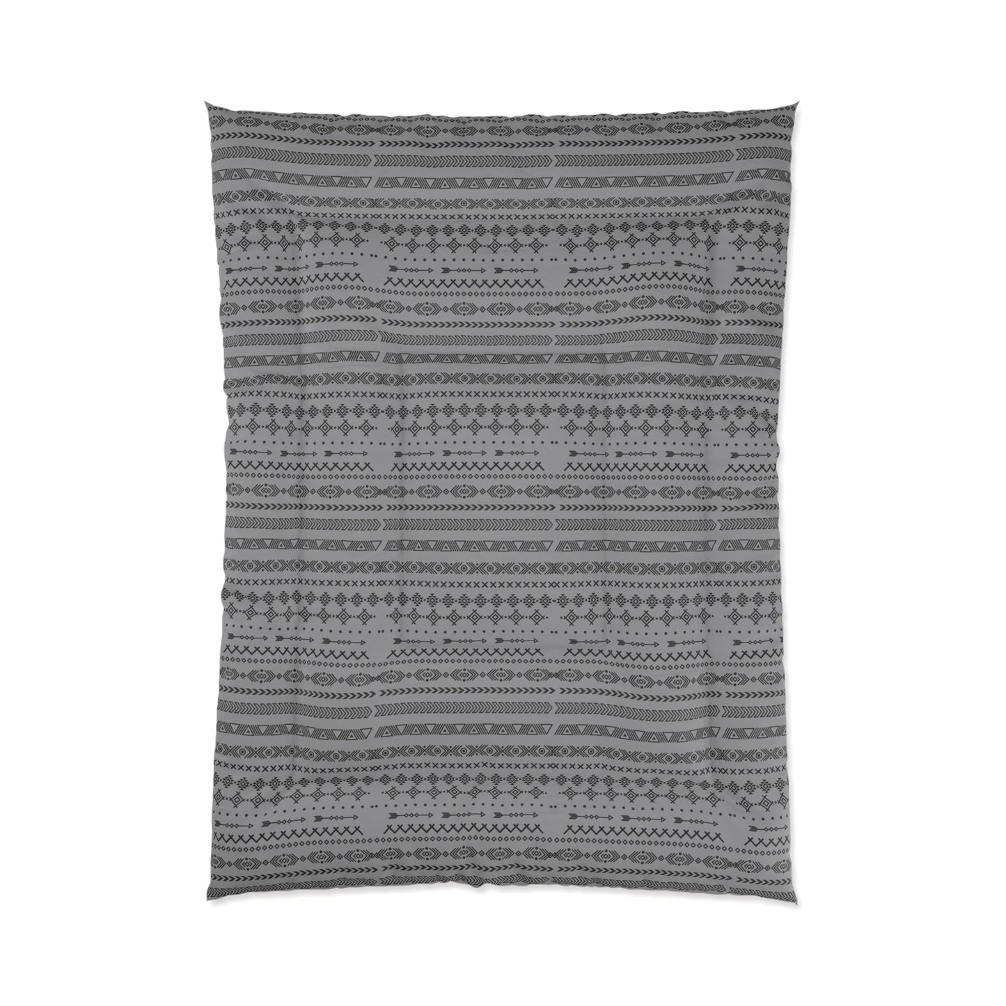 Bohemian Geometric Comforter, Cozy Blanket for Home Decor, Boho Style Bedding