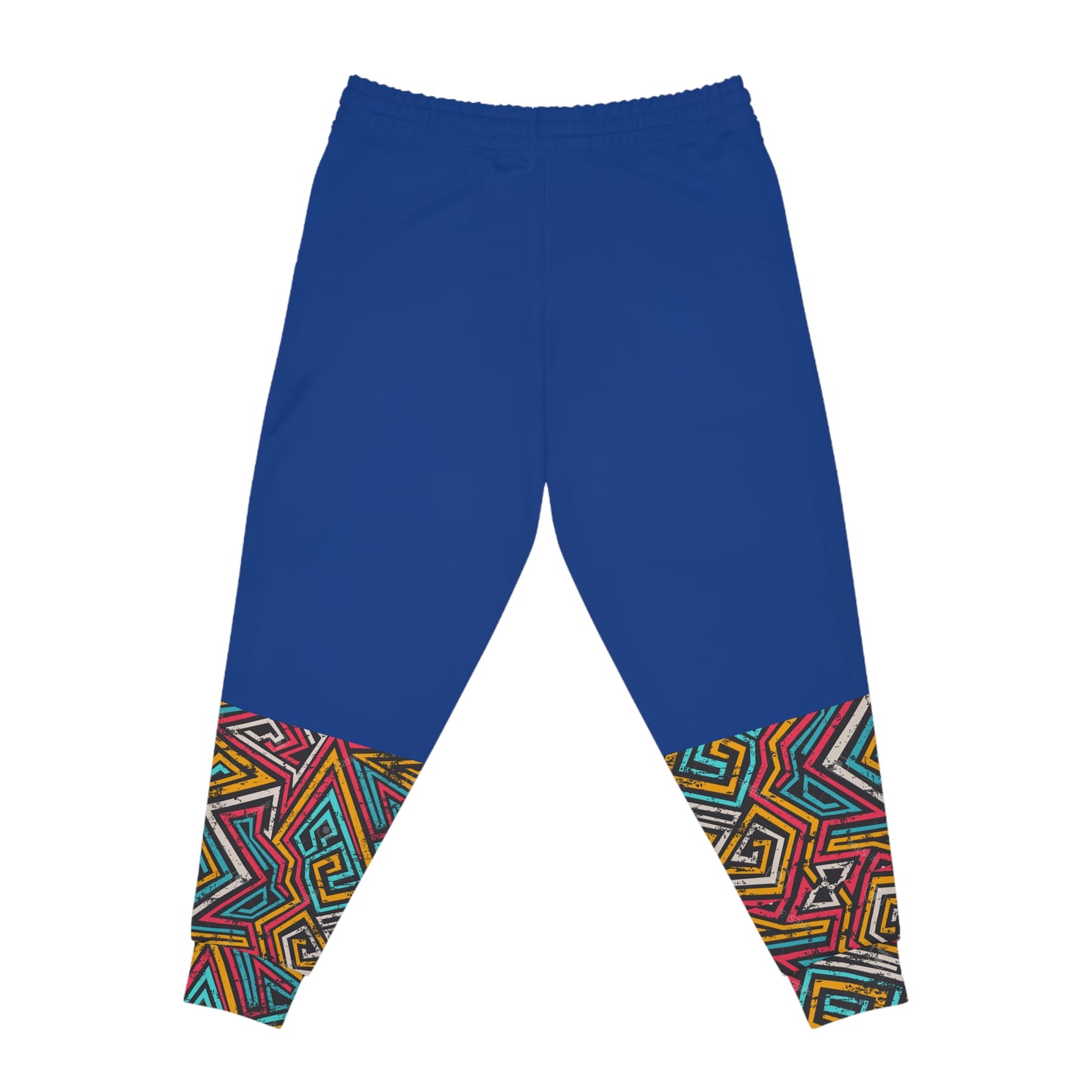 Afro Music Cartoon Art Athletic Joggers, Unisex Sweatpants, African Dance Jogging Pants