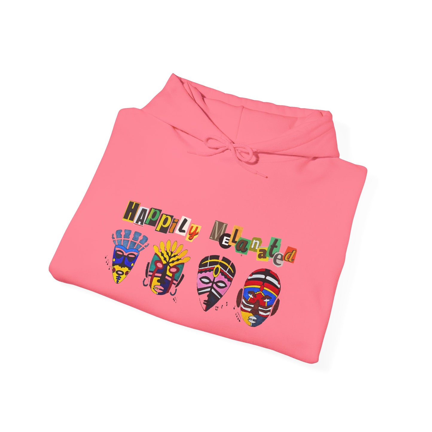 Ethnic Streetwear Unisex Heavy Blend, Hand-Drawn Tribal Music Art, Daily Wear