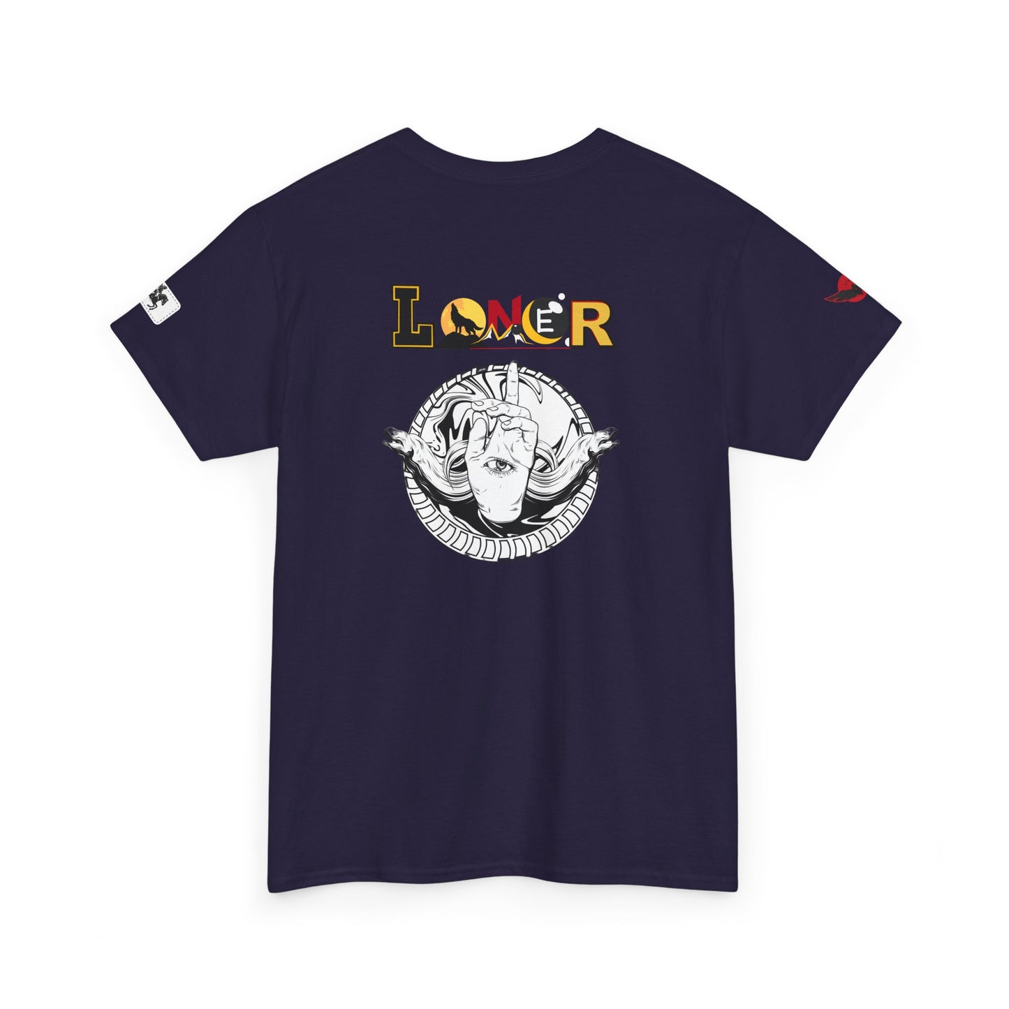 Loner Theme Unisex Tee, Unique Hand with Eye Graphic, Moray Eels Shirt, Eye-Catching T-Shirt, Graphic Tee for Introverts, Gift for Nature