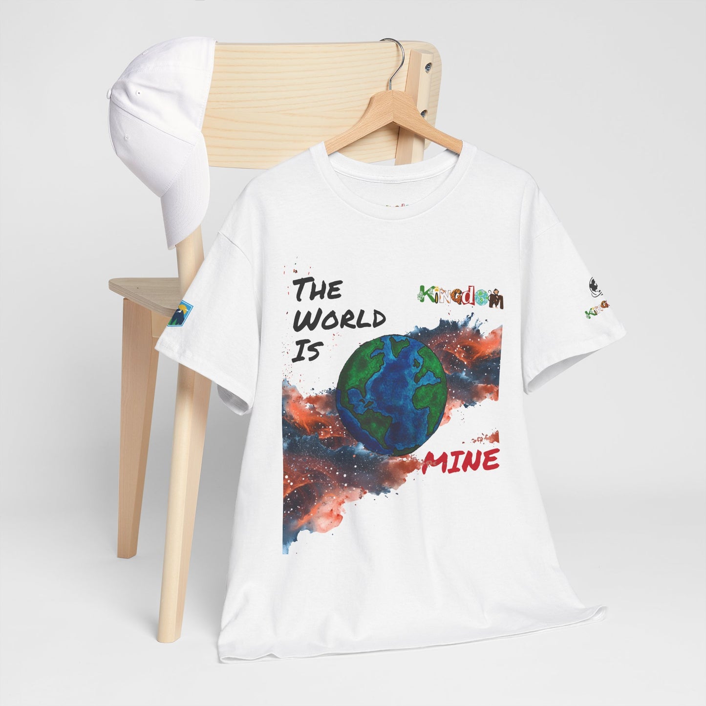 Galaxy Graphic Unisex Tee - Handcrafted Space Shirt, Cosmic Universe Top, Nebula Design Cotton Tee