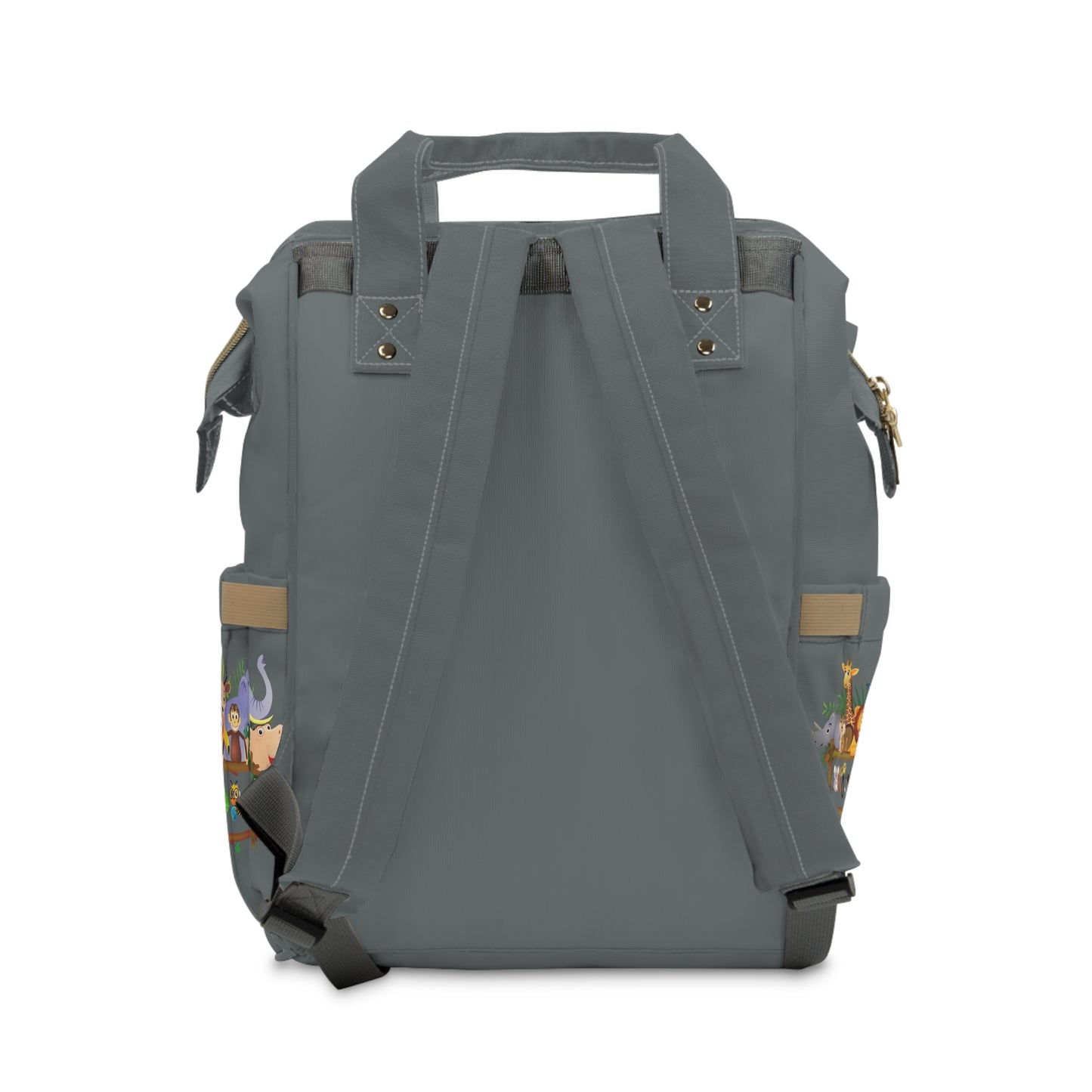 Eco-Friendly Panda Design Diaper Backpack for Parents on the Go
