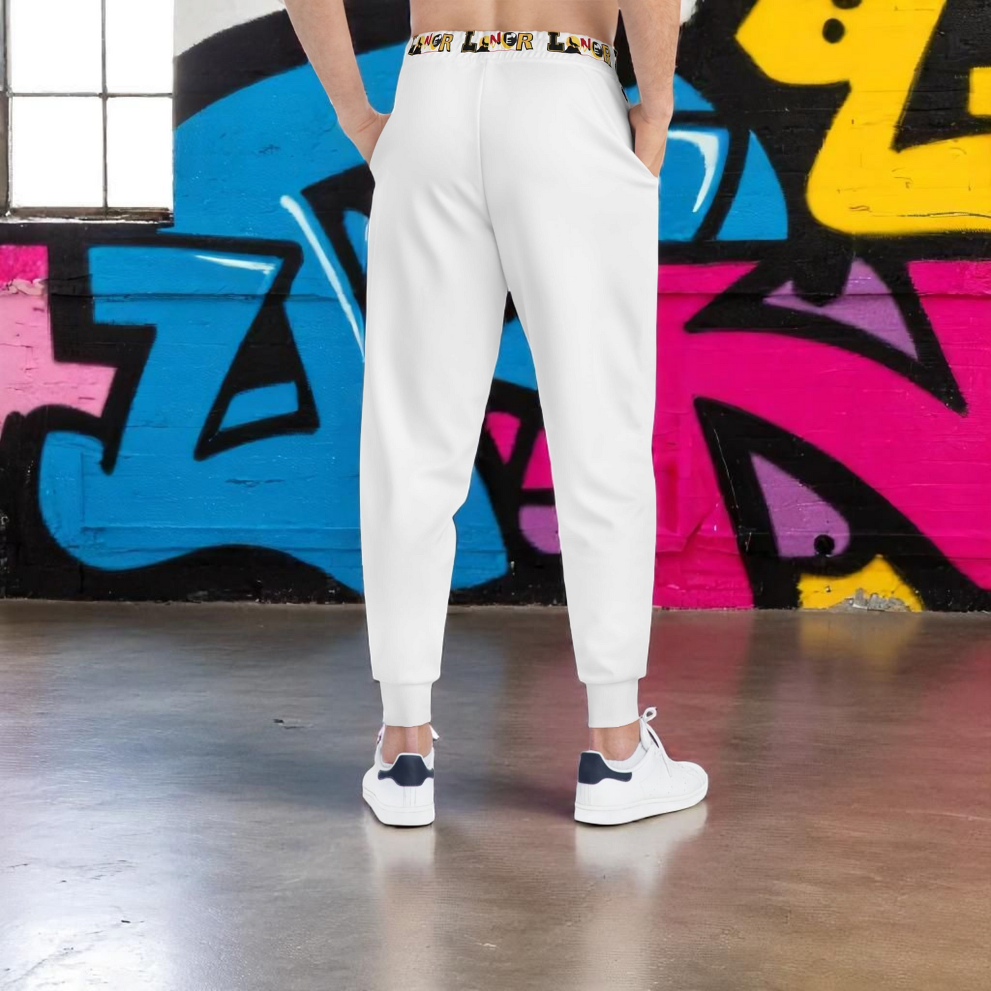 Cozy Dragon Print Athletic Joggers for Comfort & Style, Casual Wear, Unisex Pants