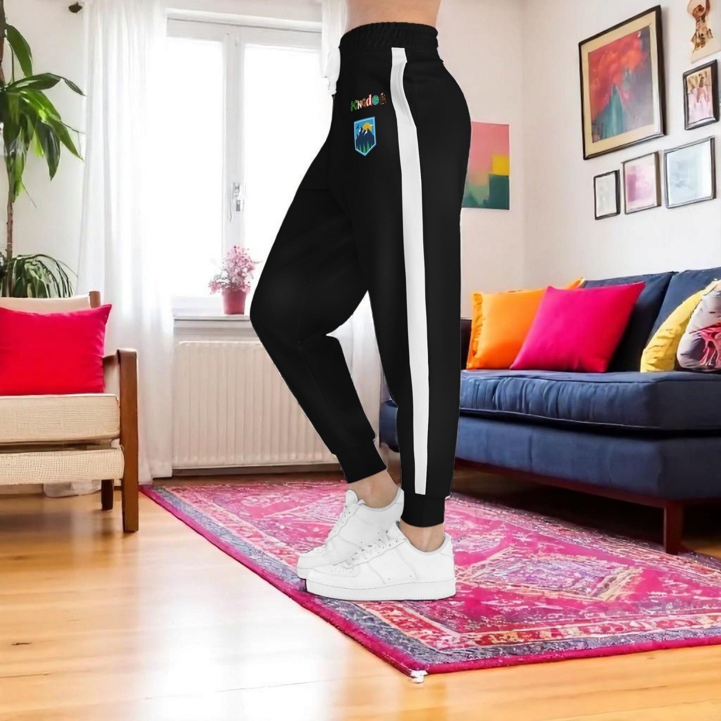 Unisex Travel-Inspired Athletic Joggers | Casual Fitness Pants, Workout Gear