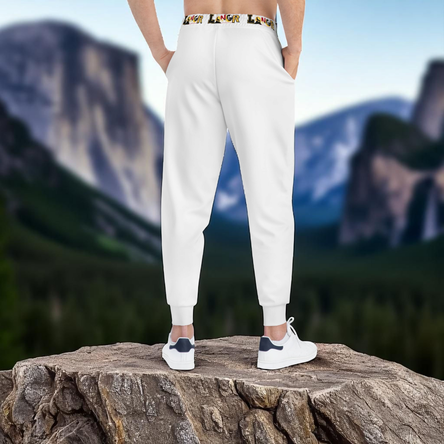 Vibrant Floral Dragon Print Athletic Joggers, Comfortable Sweatpants for Gym