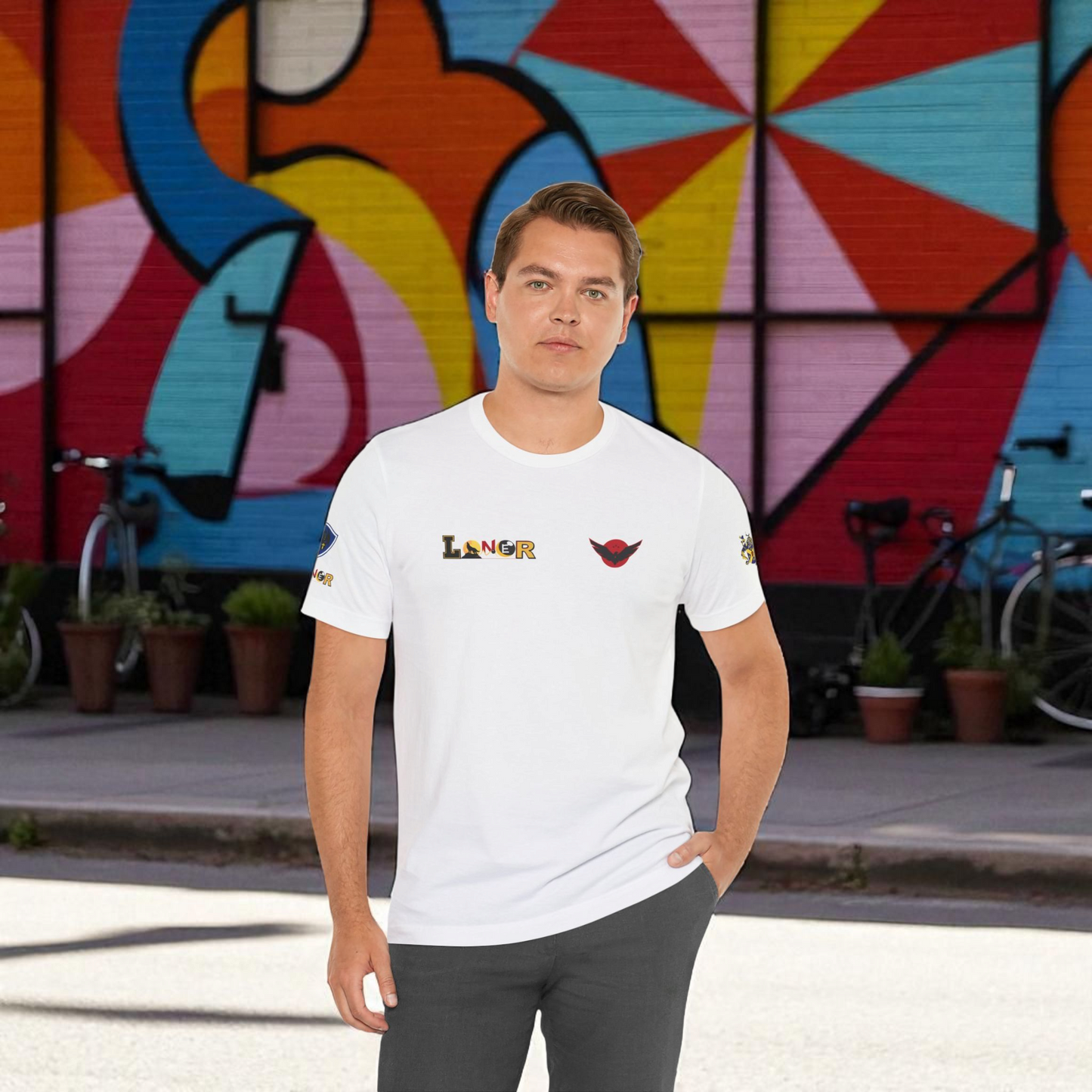 Panther Graphic Unisex Tee, Wild Animal Art Shirt, Jersey Wolf Design Top, Graphic Tee