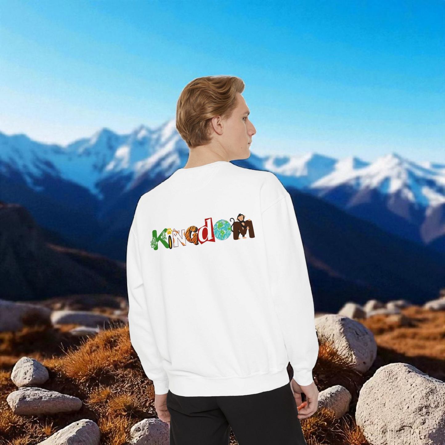 Arctic Animals, Penguins Graphic Unisex Sweatshirt, Winter Jumper, Animal Lover Gift