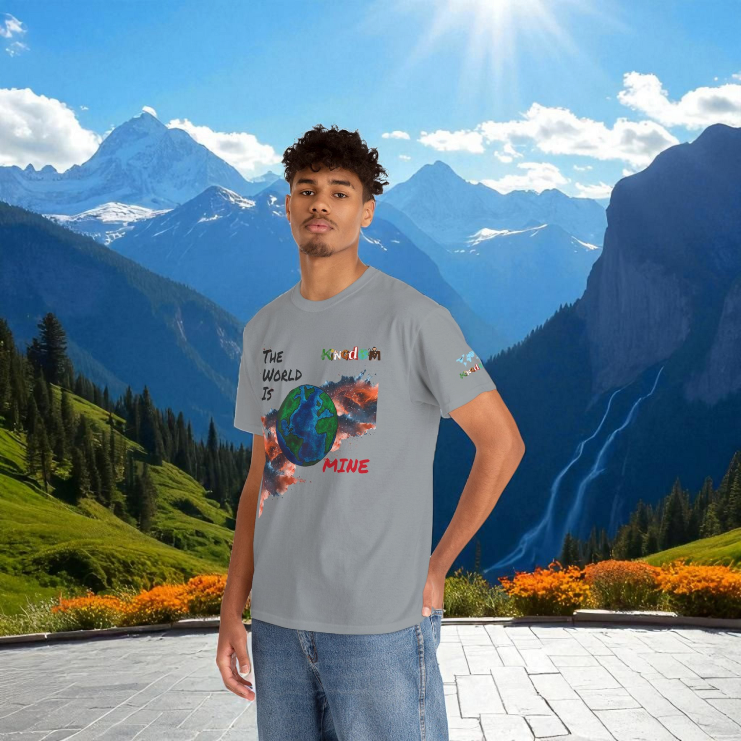 Galaxy Graphic Unisex Tee - Handcrafted Space Shirt, Cosmic Universe Top, Astronomy T-Shirt