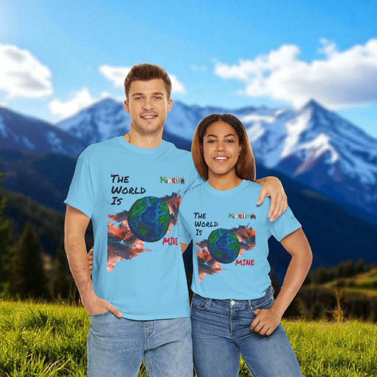 Galaxy Graphic Unisex Tee - Handcrafted Space Shirt, Cosmic Universe Top, Astronomy T-Shirt