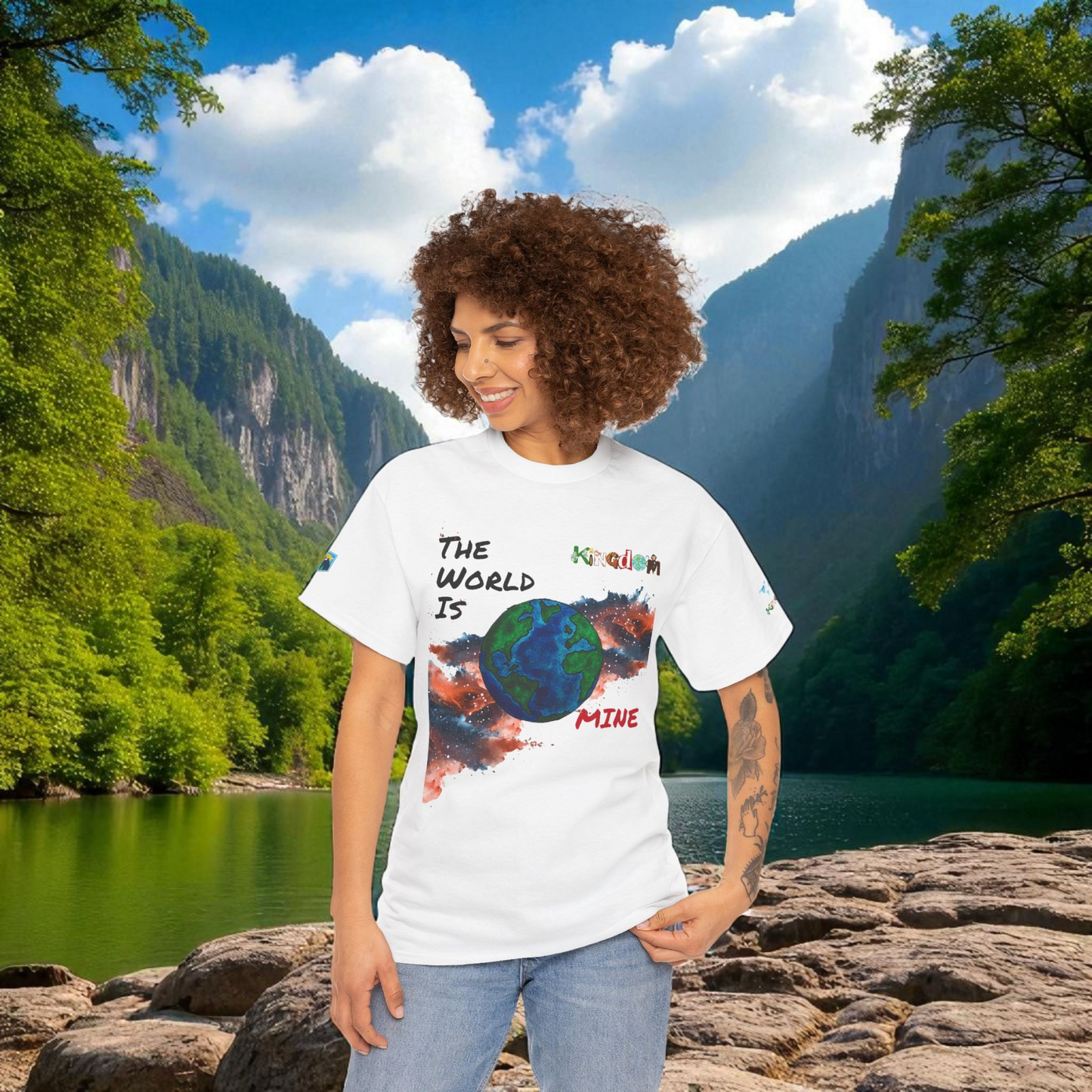Galaxy Graphic Unisex Tee - Handcrafted Space Shirt, Cosmic Universe Top, Astronomy T-Shirt