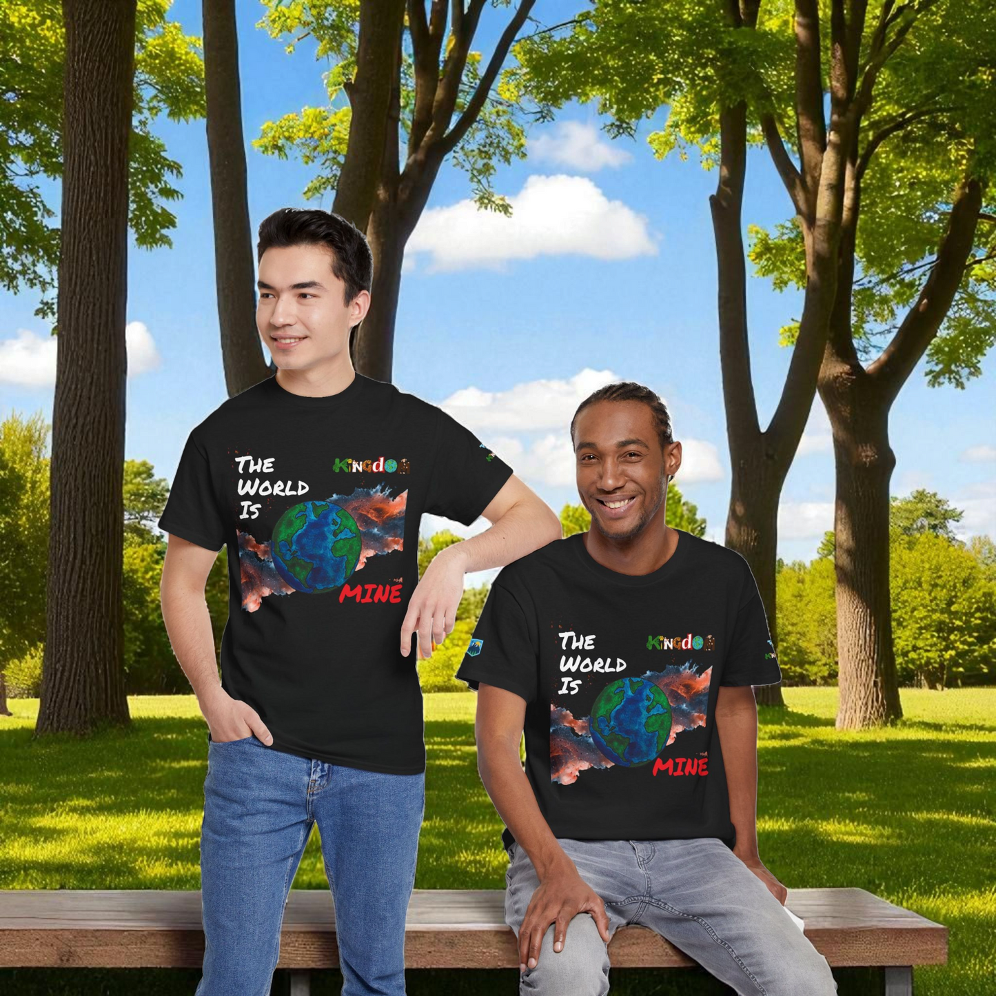 Galaxy Graphic Unisex Tee - Handcrafted Space Shirt, Cosmic Universe Top