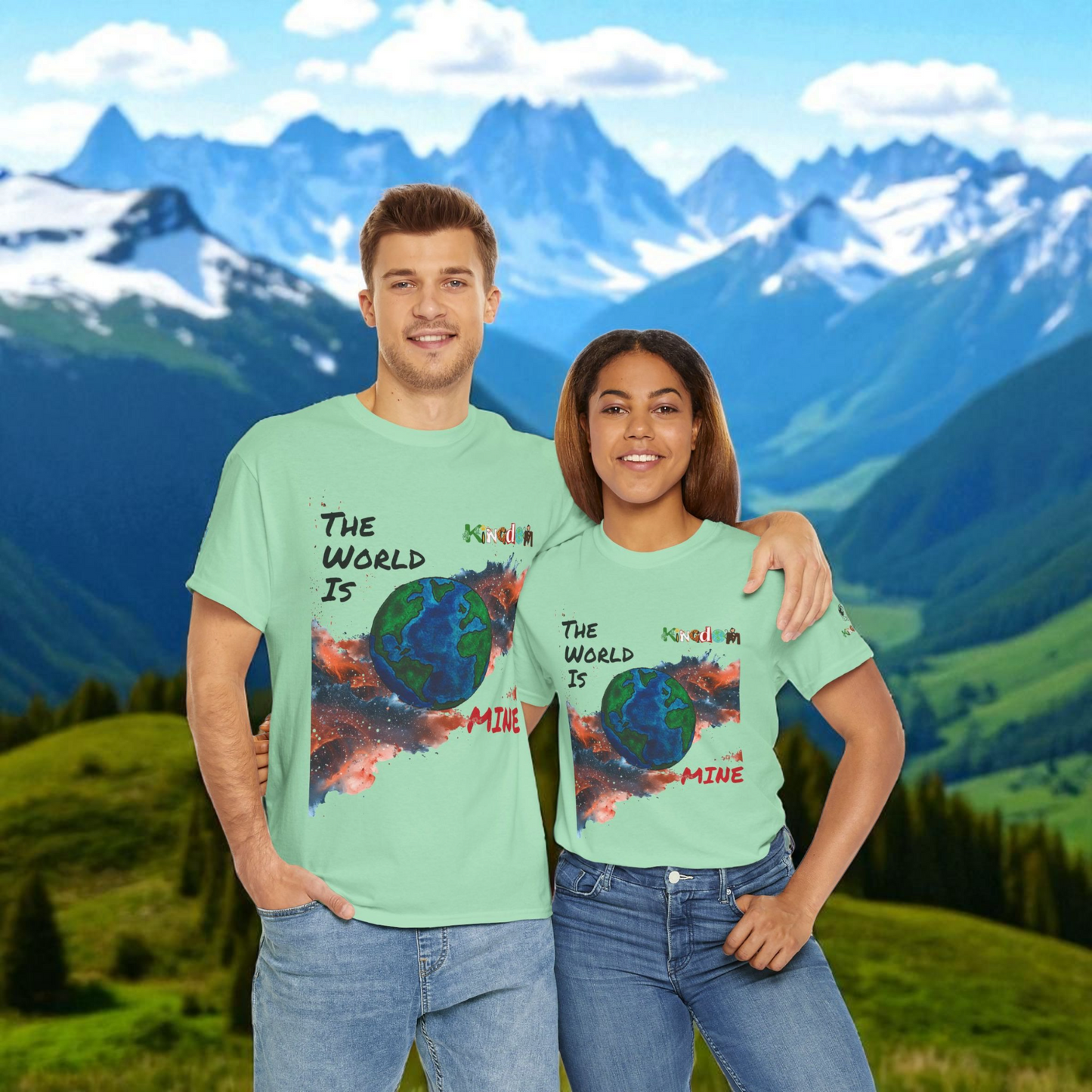 Galaxy Graphic Unisex Tee - Handcrafted Space Shirt, Cosmic Universe Top, Nebula Design Cotton Tee