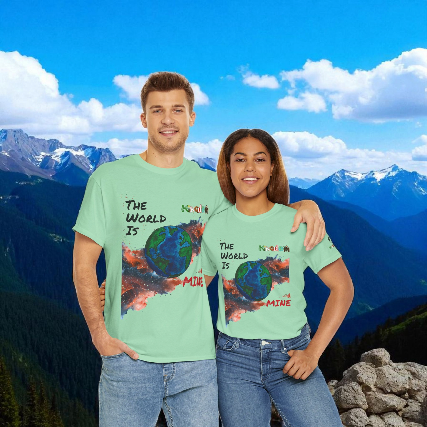 Galaxy Graphic Unisex Tee - Handcrafted Space Shirt, Cosmic Universe Top, Nebula Design Cotton Tee
