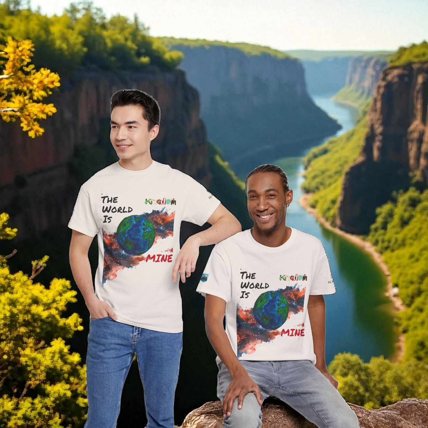 Galaxy Graphic Unisex Tee - Handcrafted Space Shirt, Cosmic Universe Top, Nebula Design Cotton Tee