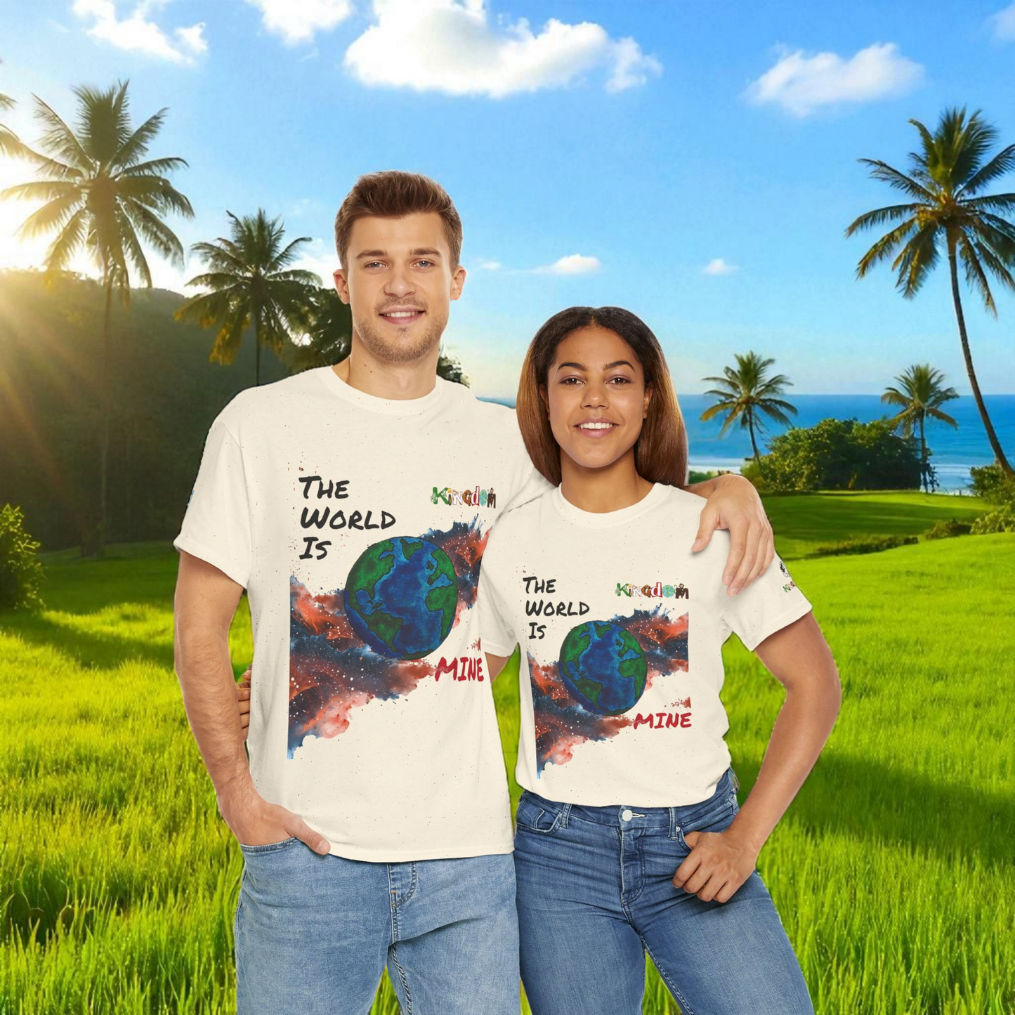Galaxy Graphic Unisex Tee - Handcrafted Space Shirt, Cosmic Universe Top, Nebula Design Cotton Tee