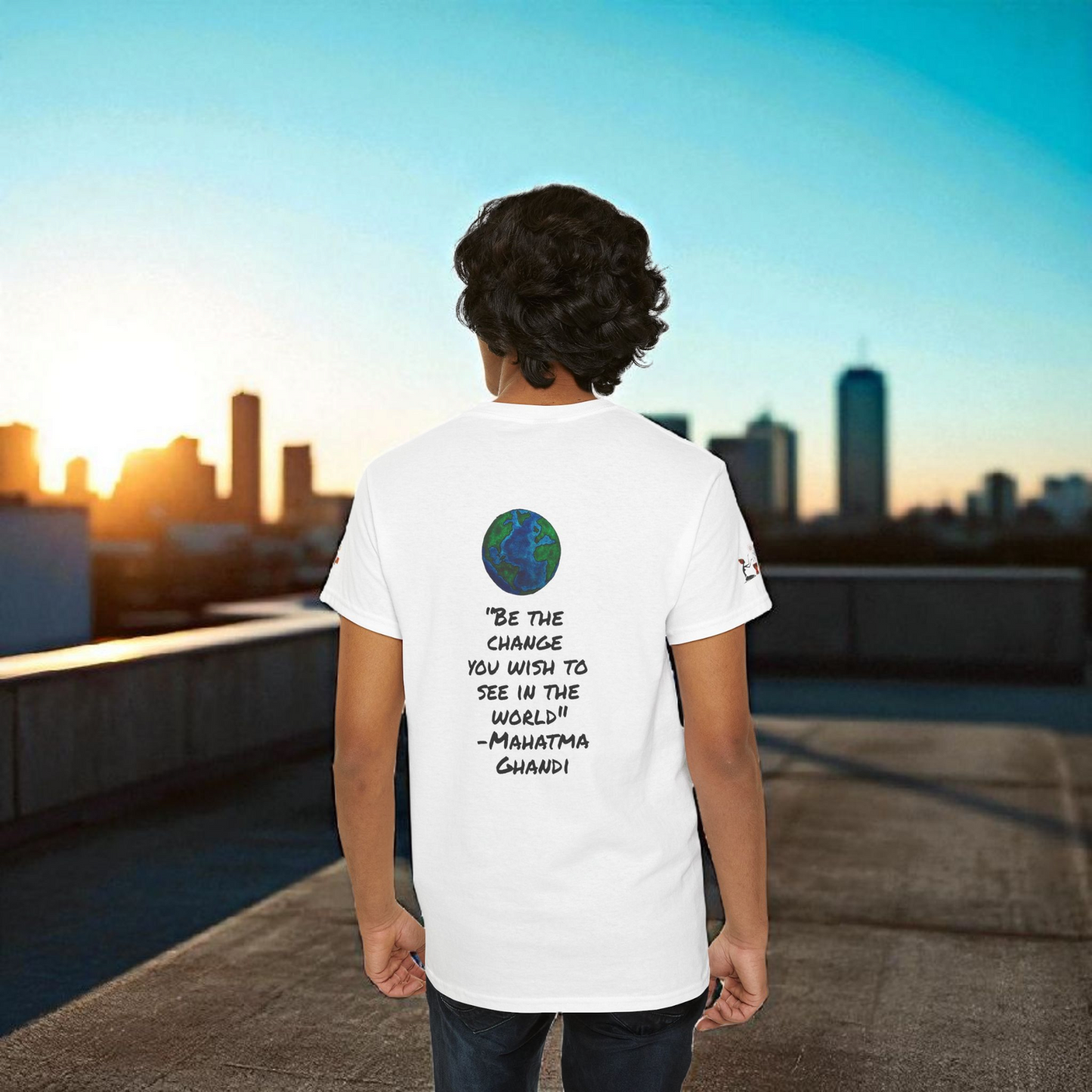 Ethnic Family Doodle Unisex Tee, Handcrafted Tshirt, Unique Family Shirt, Cultural Graphic Teee