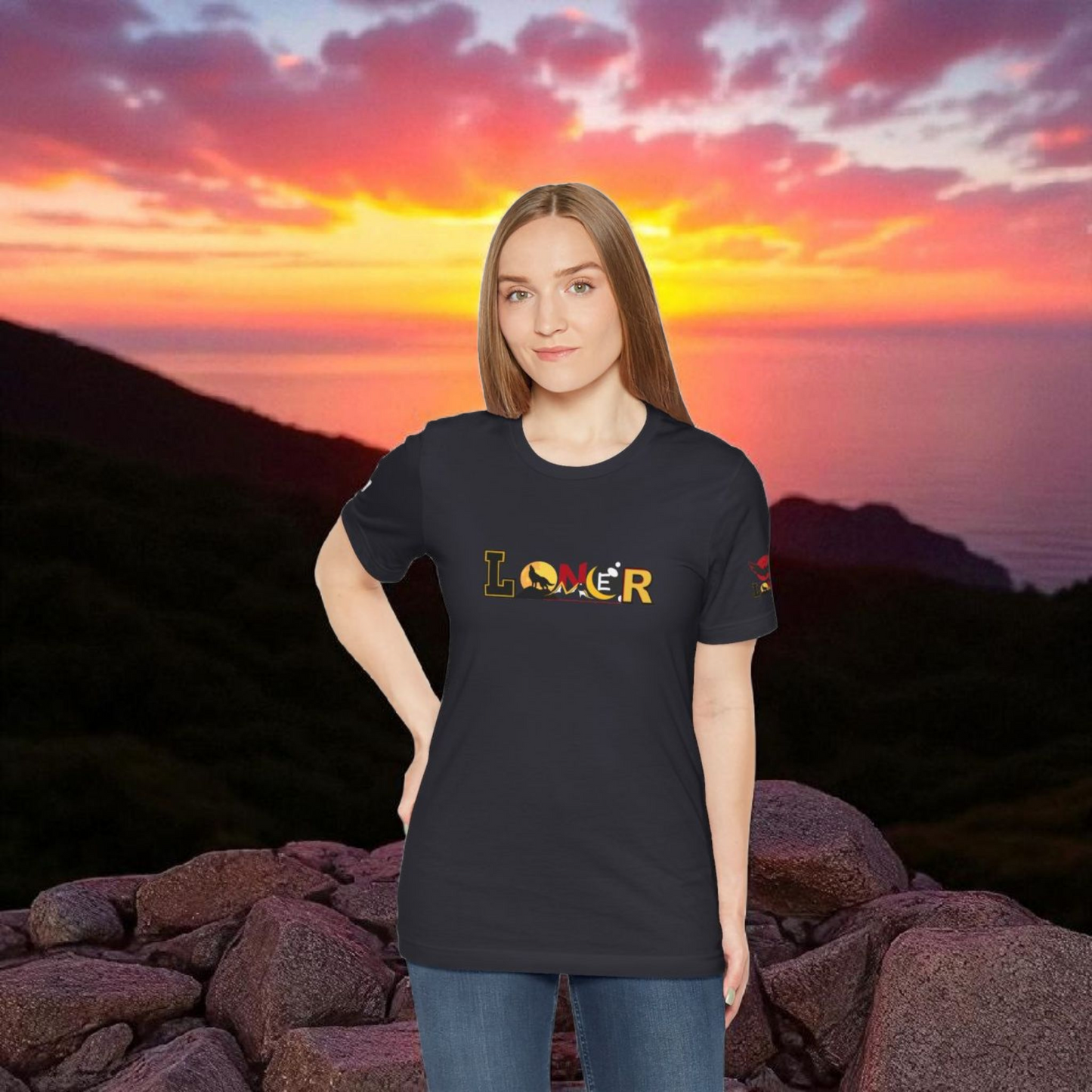 Loner Theme Unisex Tee, Unique Hand with Eye Graphic, Moray Eels Shirt, Eye-Catching T-Shirt, Graphic Tee for Introverts, Gift for Nature