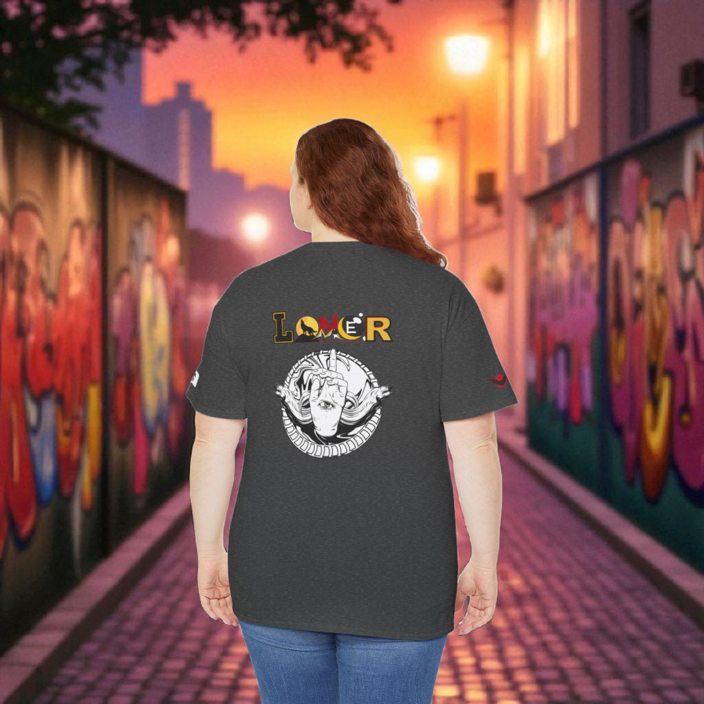 Loner Theme Unisex Tee, Unique Hand with Eye Graphic, Moray Eels Shirt, Eye-Catching T-Shirt, Graphic Tee for Introverts, Gift for Nature