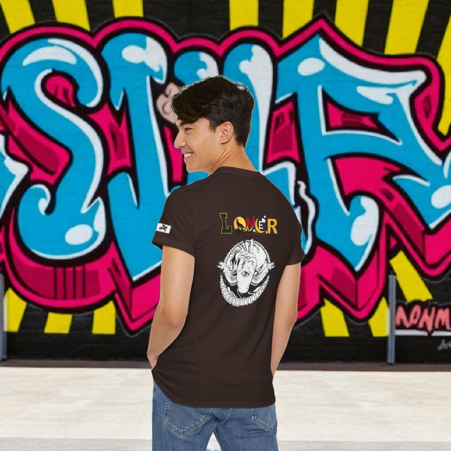 Loner Theme Unisex Tee, Unique Hand with Eye Graphic, Moray Eels Shirt, Eye-Catching T-Shirt, Graphic Tee for Introverts, Gift for Nature
