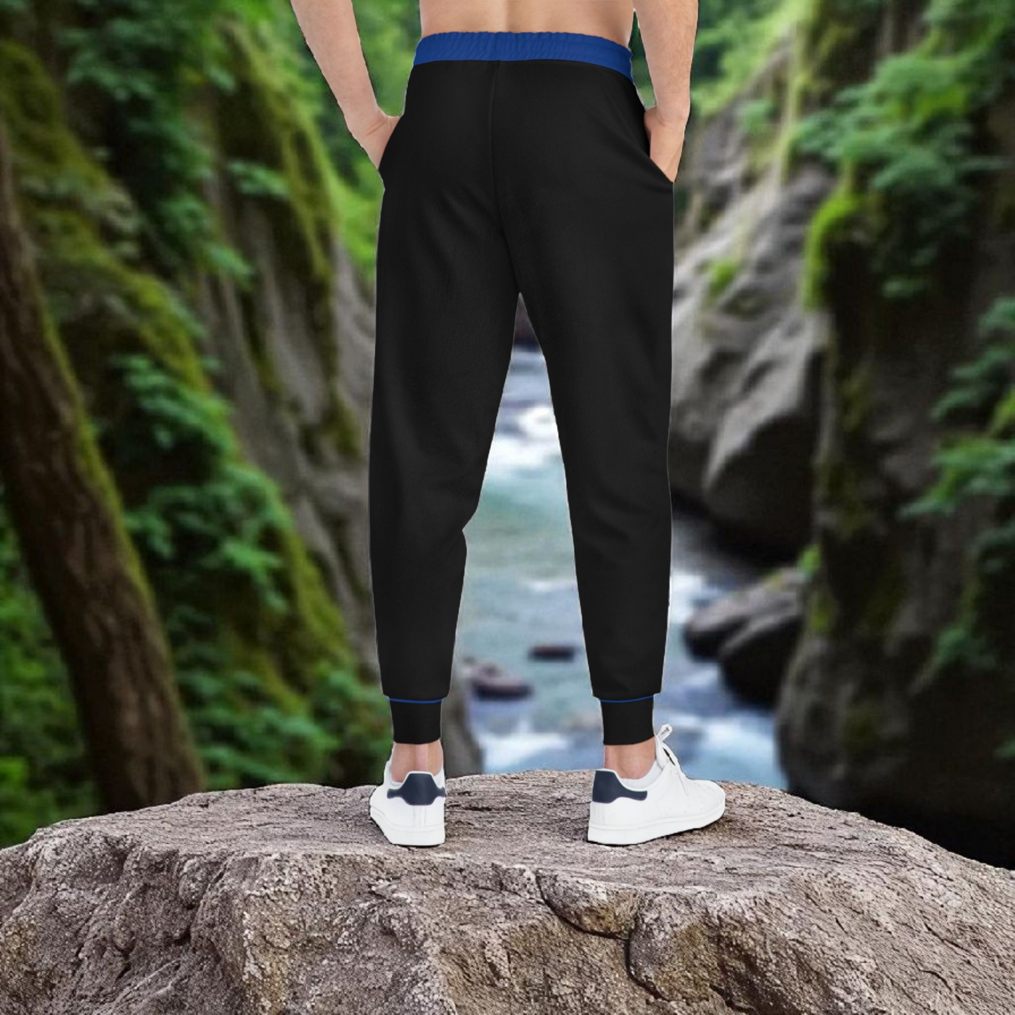 Graphic Travel-Inspired Athletic Unisex Joggers | Casual Fitness Pants