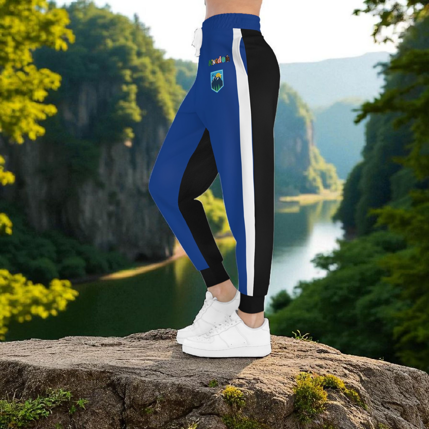 Graphic Travel-Inspired Athletic Unisex Joggers | Casual Fitness Pants