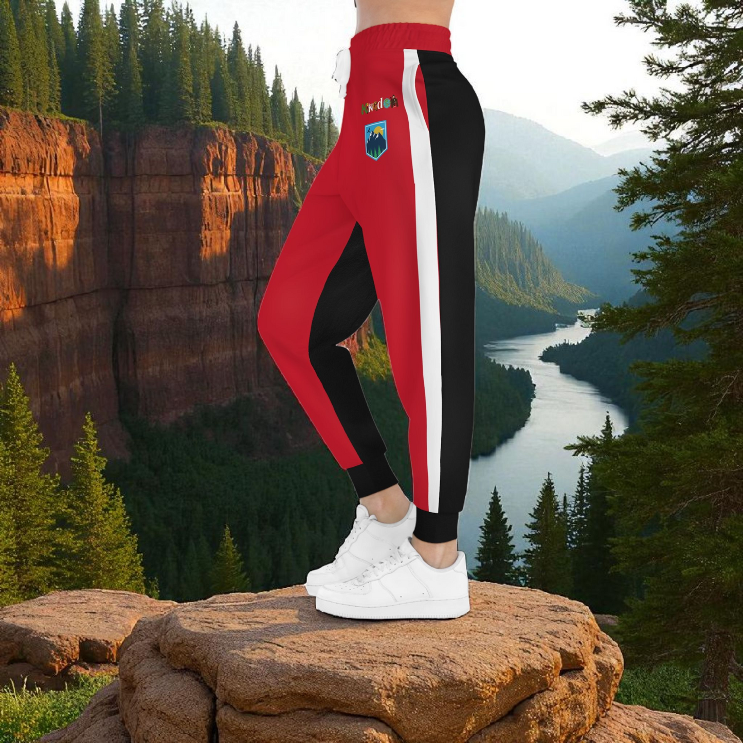Graphic Travel-Inspired Athletic Unisex Joggers | Casual Fitness Pants
