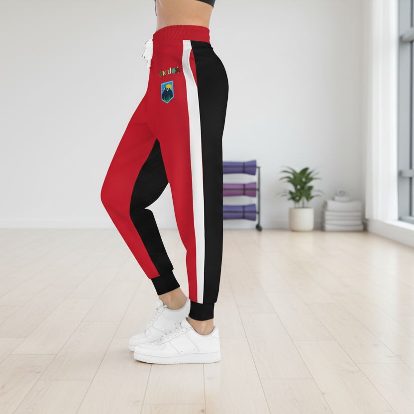 Graphic Travel-Inspired Athletic Unisex Joggers | Casual Fitness Pants