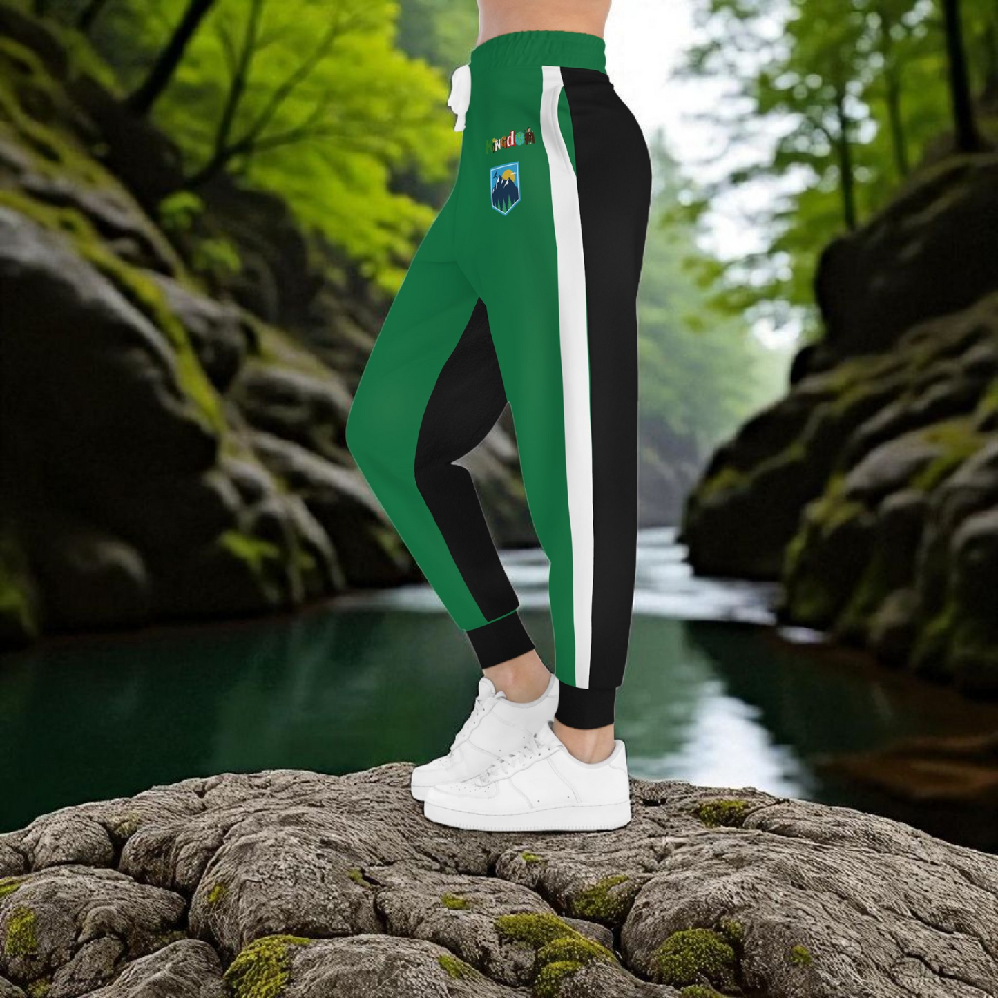 Graphic Travel-Inspired Athletic Unisex Joggers, Casual Fitness Pants