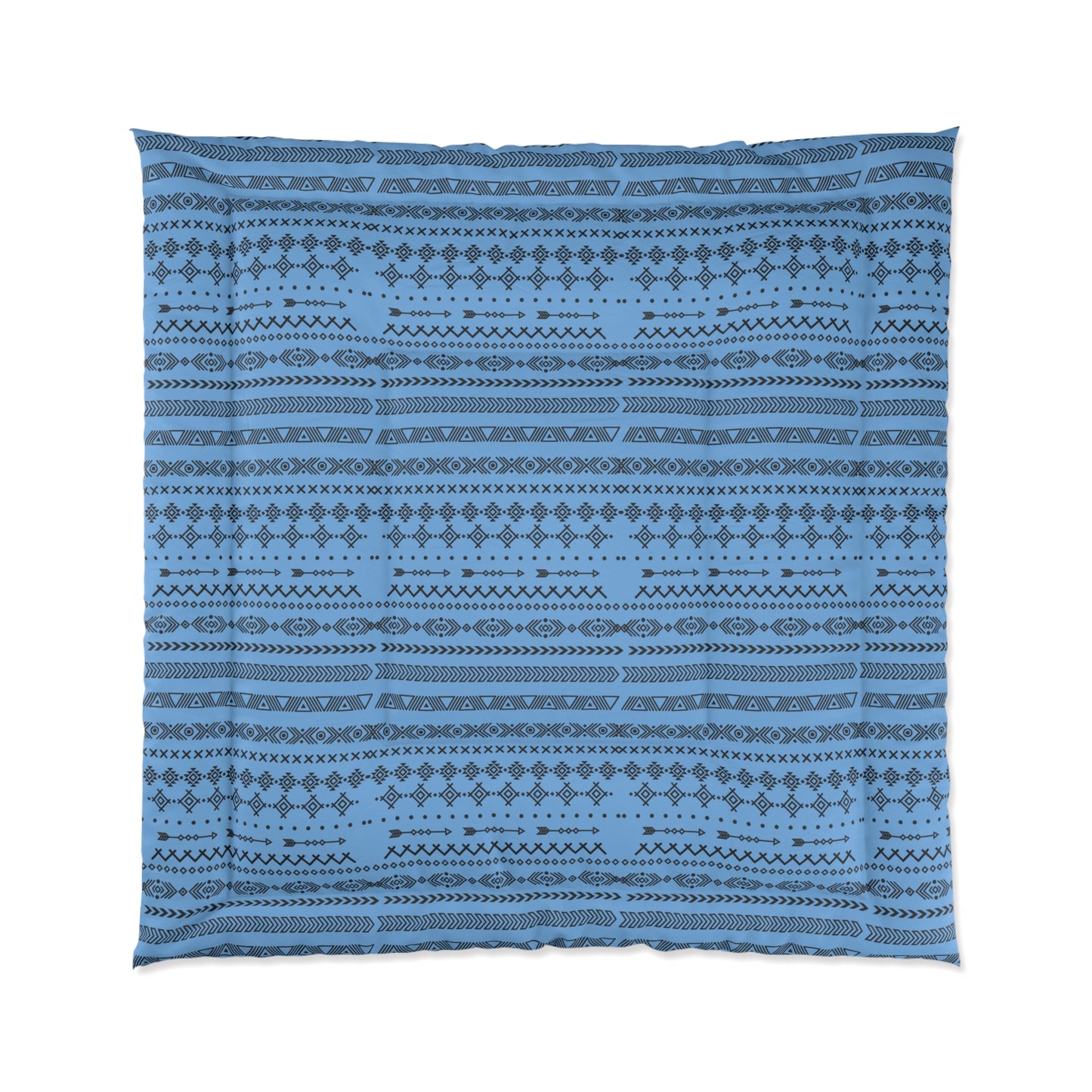Boho Geometric Comforter, Cozy Blanket for Home Decor, Boho Style Bedding