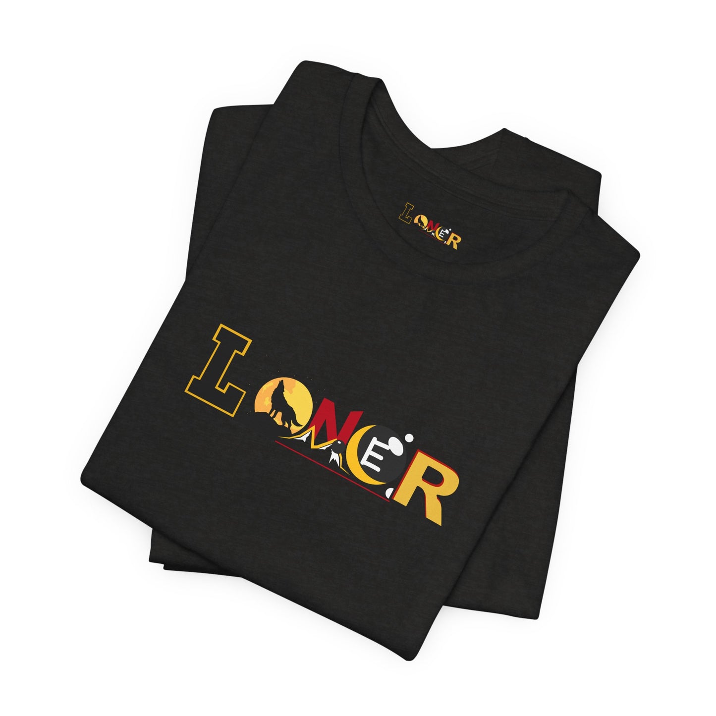Loner Unisex Jersey Tee, Unique Hand with Eye Graphic, Moray Eels Shirt, Eye-Catching T-Shirt