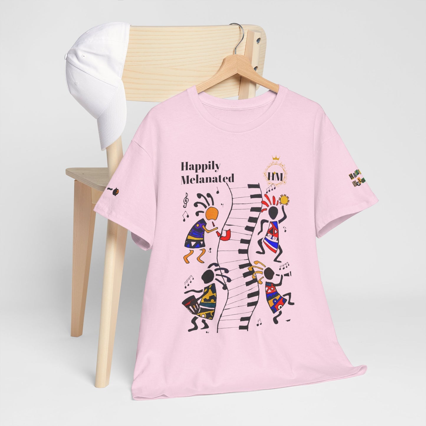 Afro Music, Piano Graphic Unisex Tee, Hand Drawn Music Shirt, Jazz Lover Gift, Musical Art