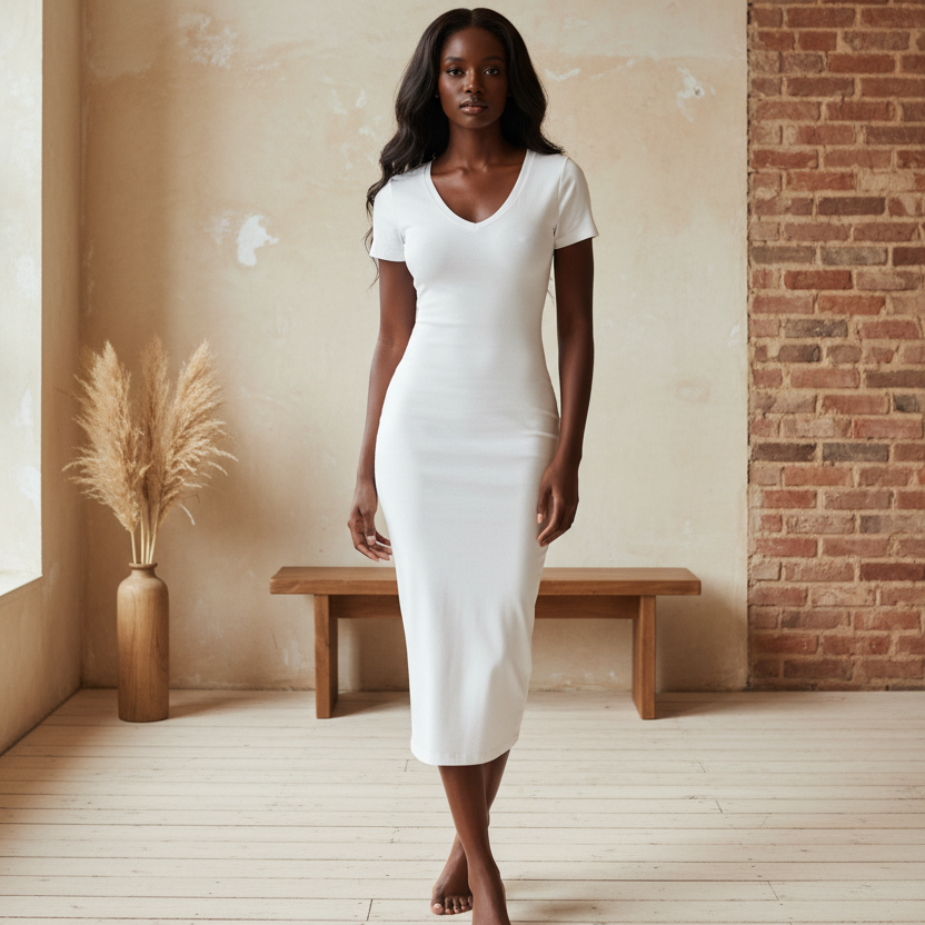 short sleeve white long dress Women's V-Neck Maxi The ankle Size:6 US Men (5 UK/AU) Grilled Steak Salad - Prom Styles
