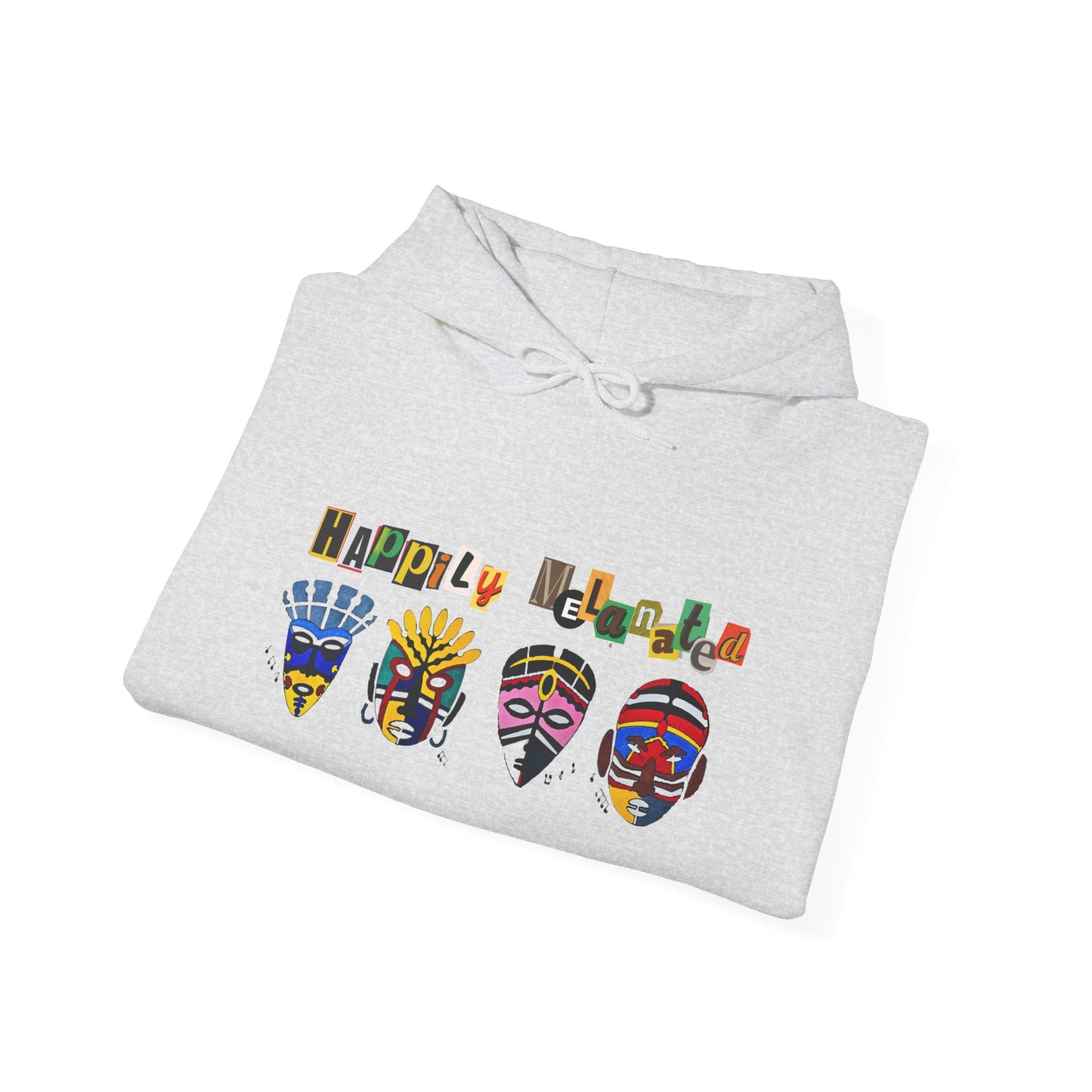 Ethnic Streetwear Unisex Heavy Blend, Hand-Drawn Tribal Music Art, Daily Wear