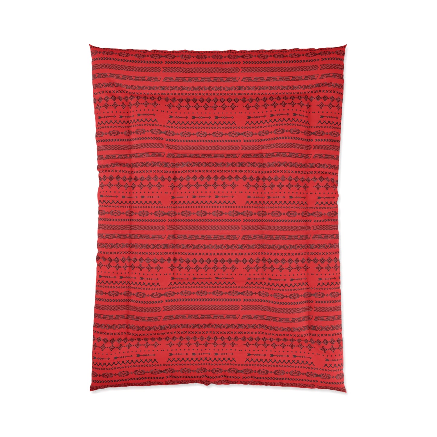 Boho Geometric Comforter, Cozy Blanket for Home Decor, Boho Style Bedding