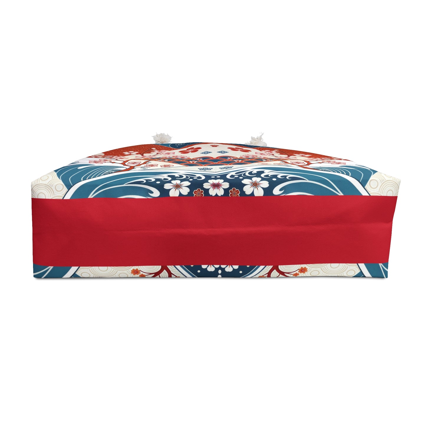 Stylish Weekender Bag with Floral Wave Design | Perfect for Travel